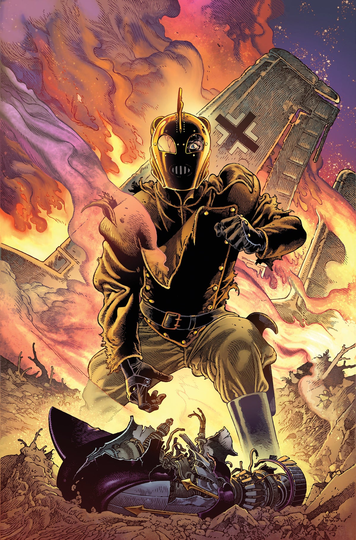 Rocketeer The Great Race #4 (Of 4) C 1:10 Gabriel Rodriguez (07/20/2022) Idw