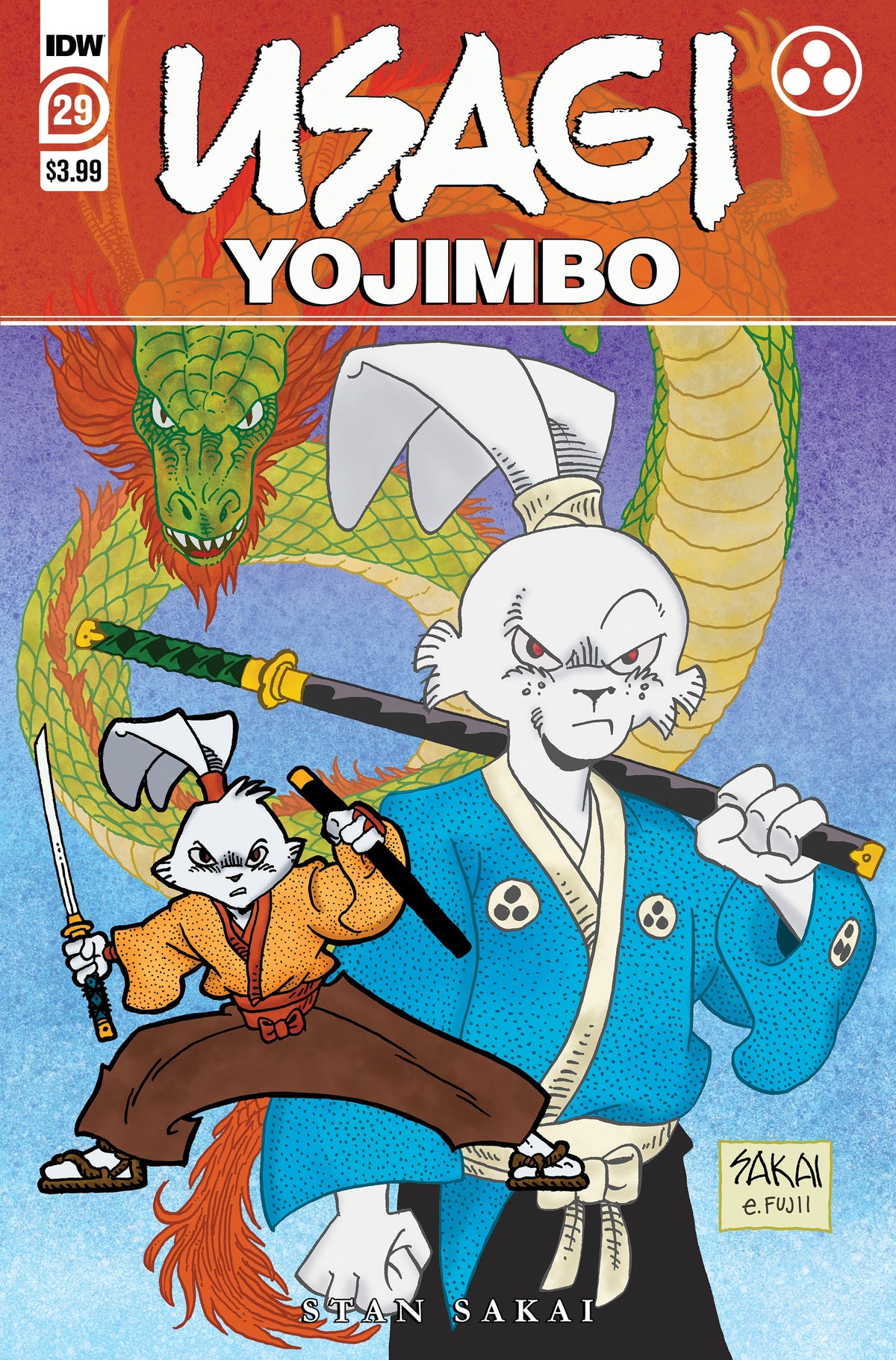 Usagi Yojimbo #29 A Stan Sakai (07/20/2022) Idw