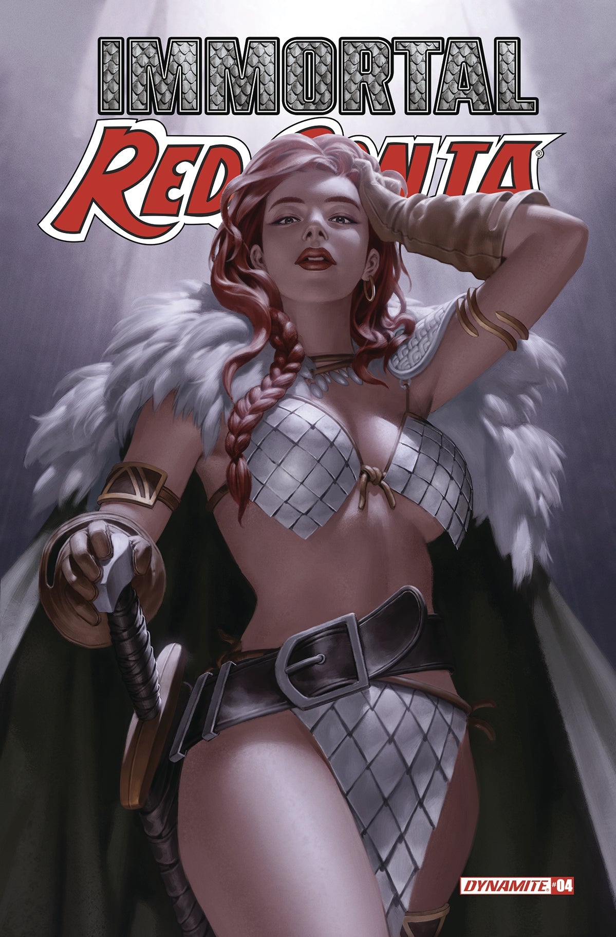 Immortal Red Sonja #4 B Jung Geun Yoon Variant (07/13/2022) Dynamite