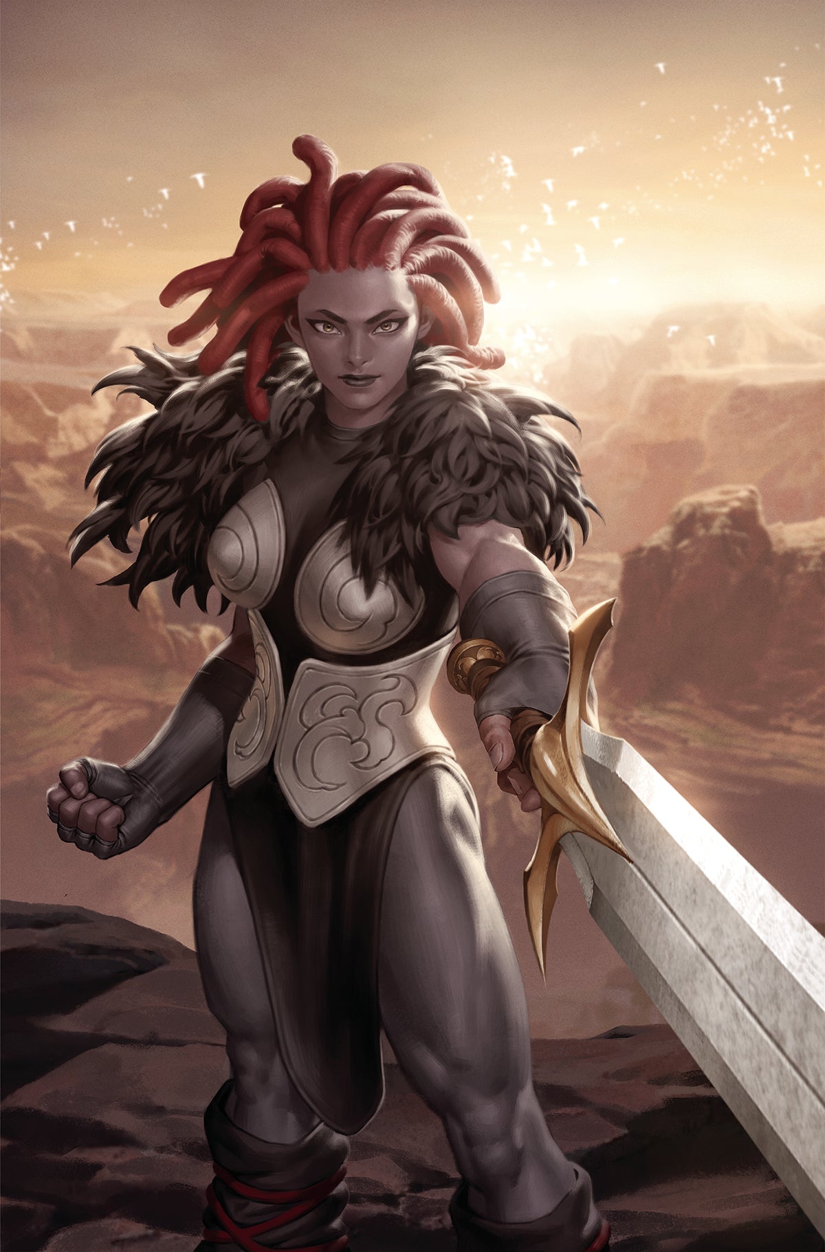 Red Sonja Red Sitha #3 J 1:30 Jung Geun Yoon Virgin Variant (07/06/2022) Dynamite
