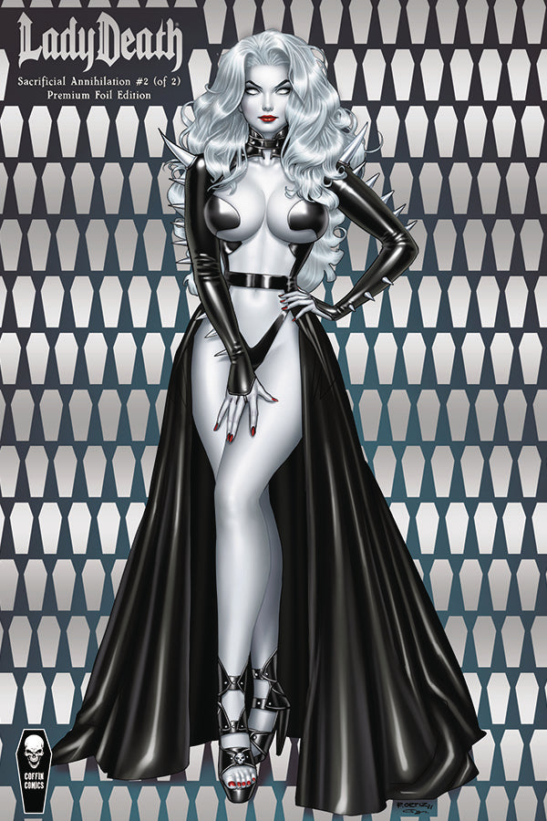 Lady Death Sacrificial Annihilation #2 (Of 2) C Richard Ortiz Premium (07/06/2022) Coffin
