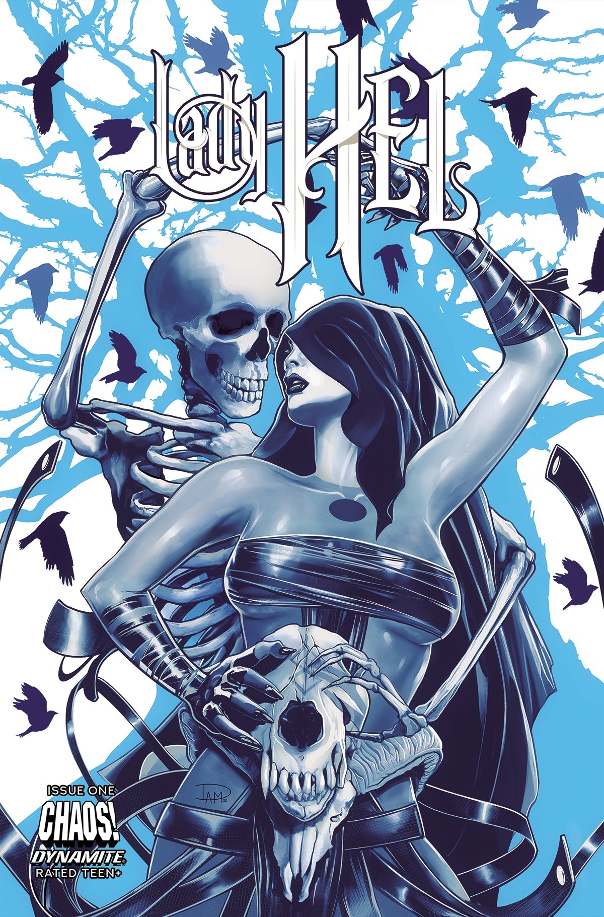 Lady Hel #1 B Daniel Maine Variant (08/17/2022) Dynamite