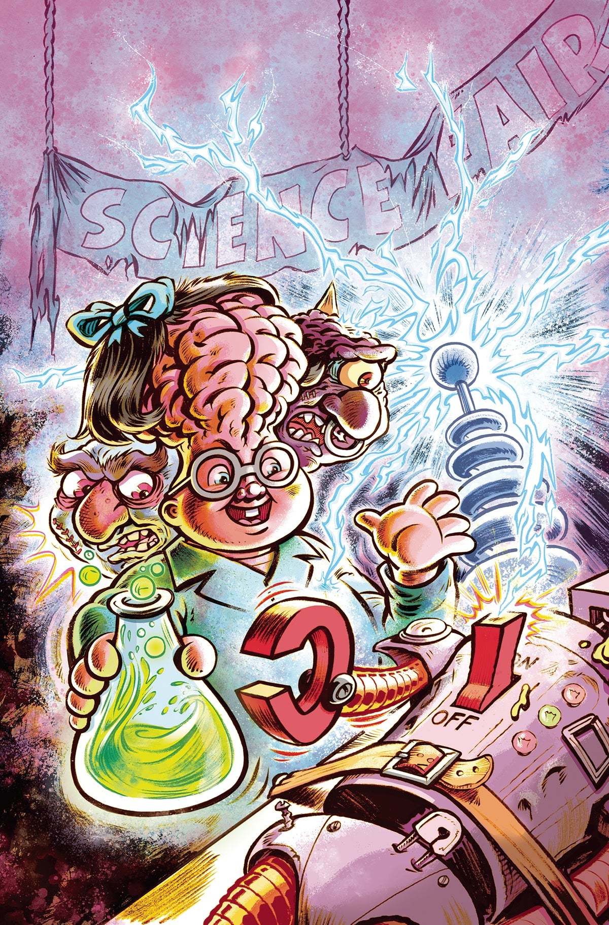 Madballs Vs Garbage Pail Kids #2 E 1:15 Jason Crosby Virgin Variant (08/17/2022) Dynamite