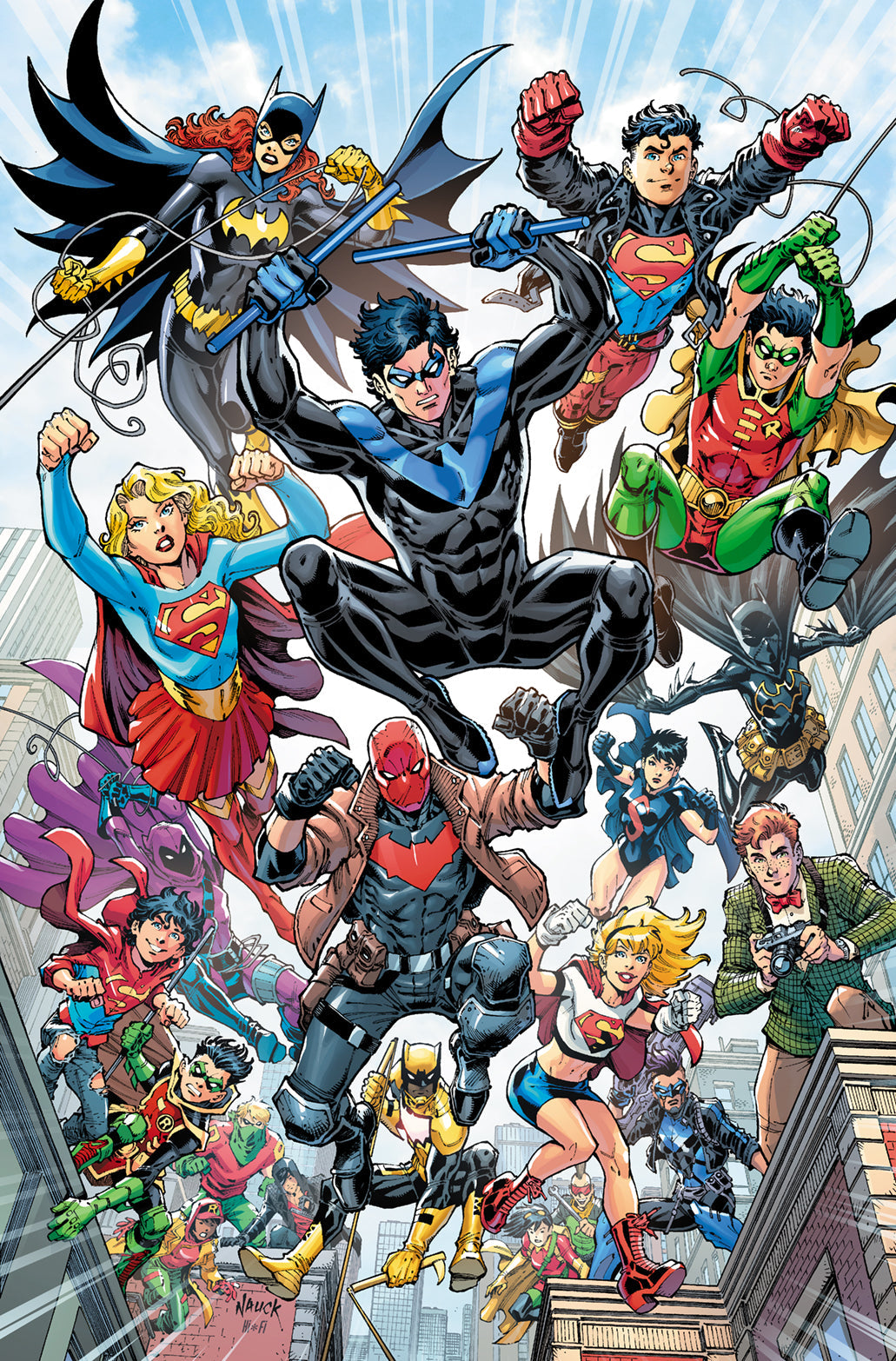 Batman Superman Worlds Finest #7 D 1:50 Todd Nauck Card Stock Variant (09/20/2022) Dc