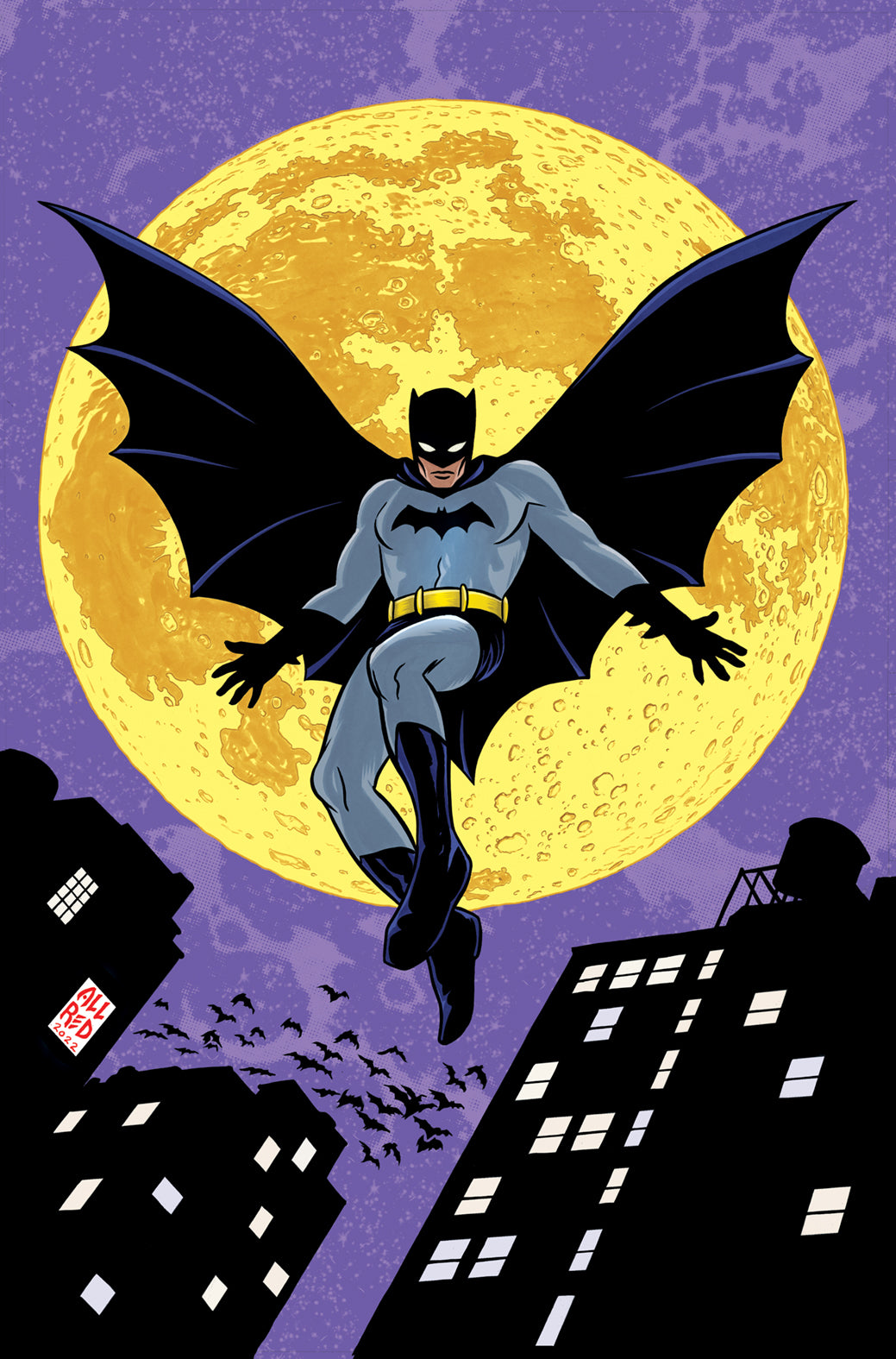 Batman The Audio Adventures #1 (Of 7) B Michael Allred Card Stock Variant (09/27/2022) Dc