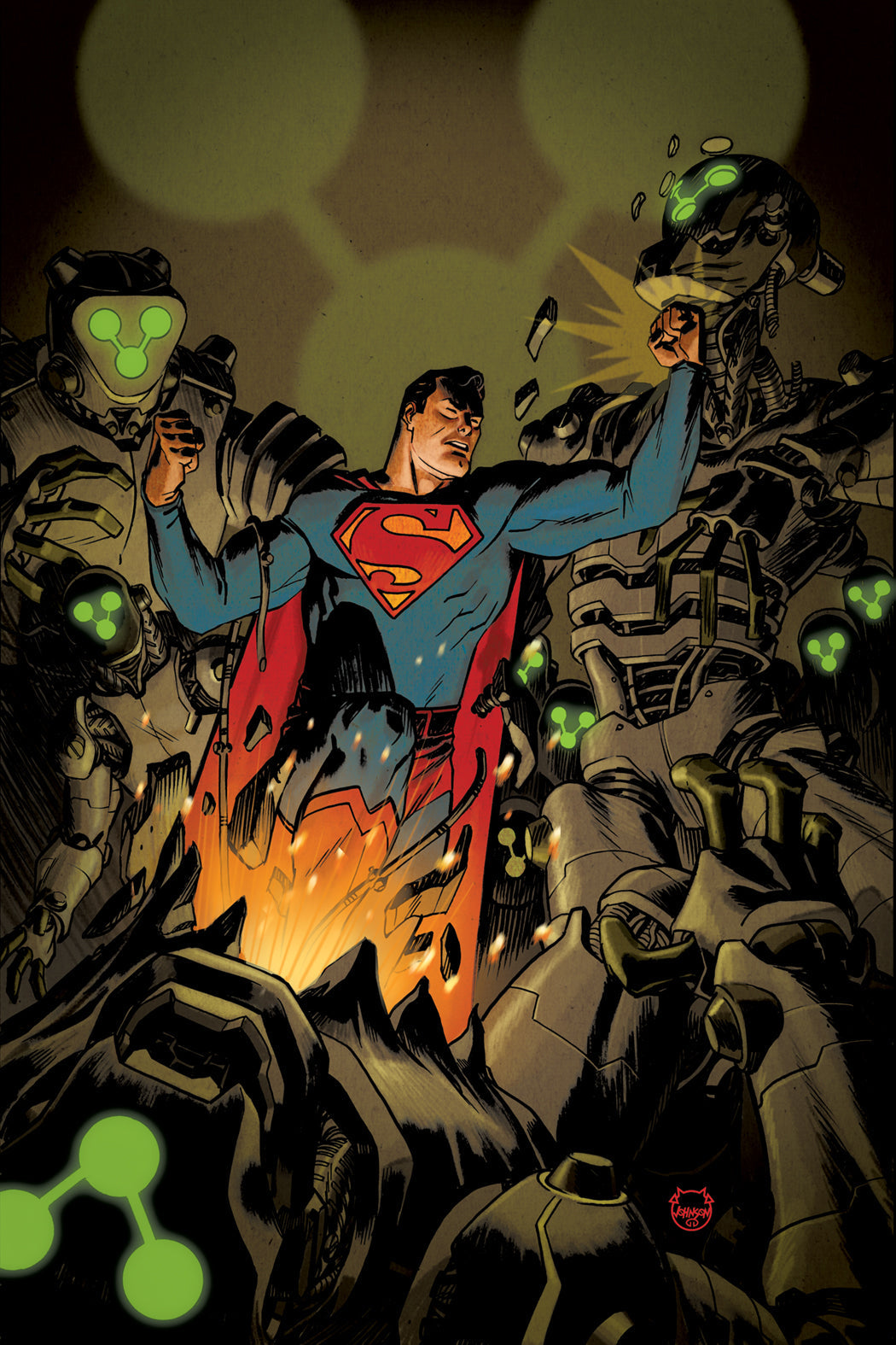 Superman Space Age #2 (Of 3) B Dave Johnson Variant (09/27/2022) Dc