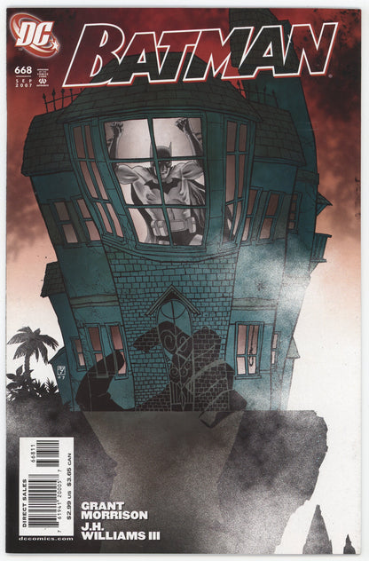 Batman 668 DC 2007 NM J.H. Williams Grant Morrison RIP Prelude 2