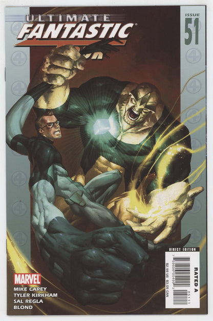 Ultimate Fantastic Four 51 Marvel 2008 NM Nic Klein Mike Carey Thanos