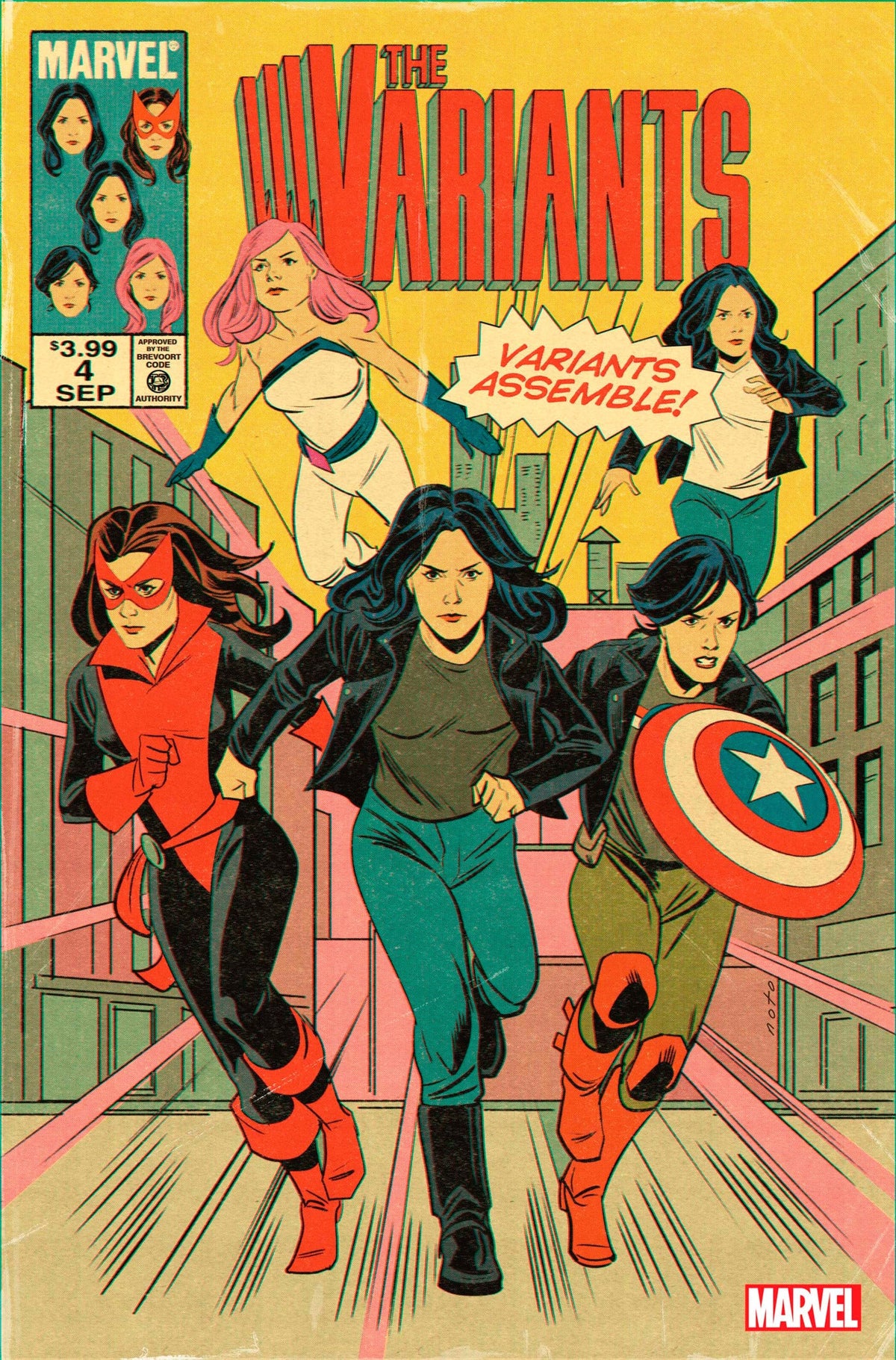 The Variants #4 Phil Noto Gail Simone (10/26/2022) Marvel