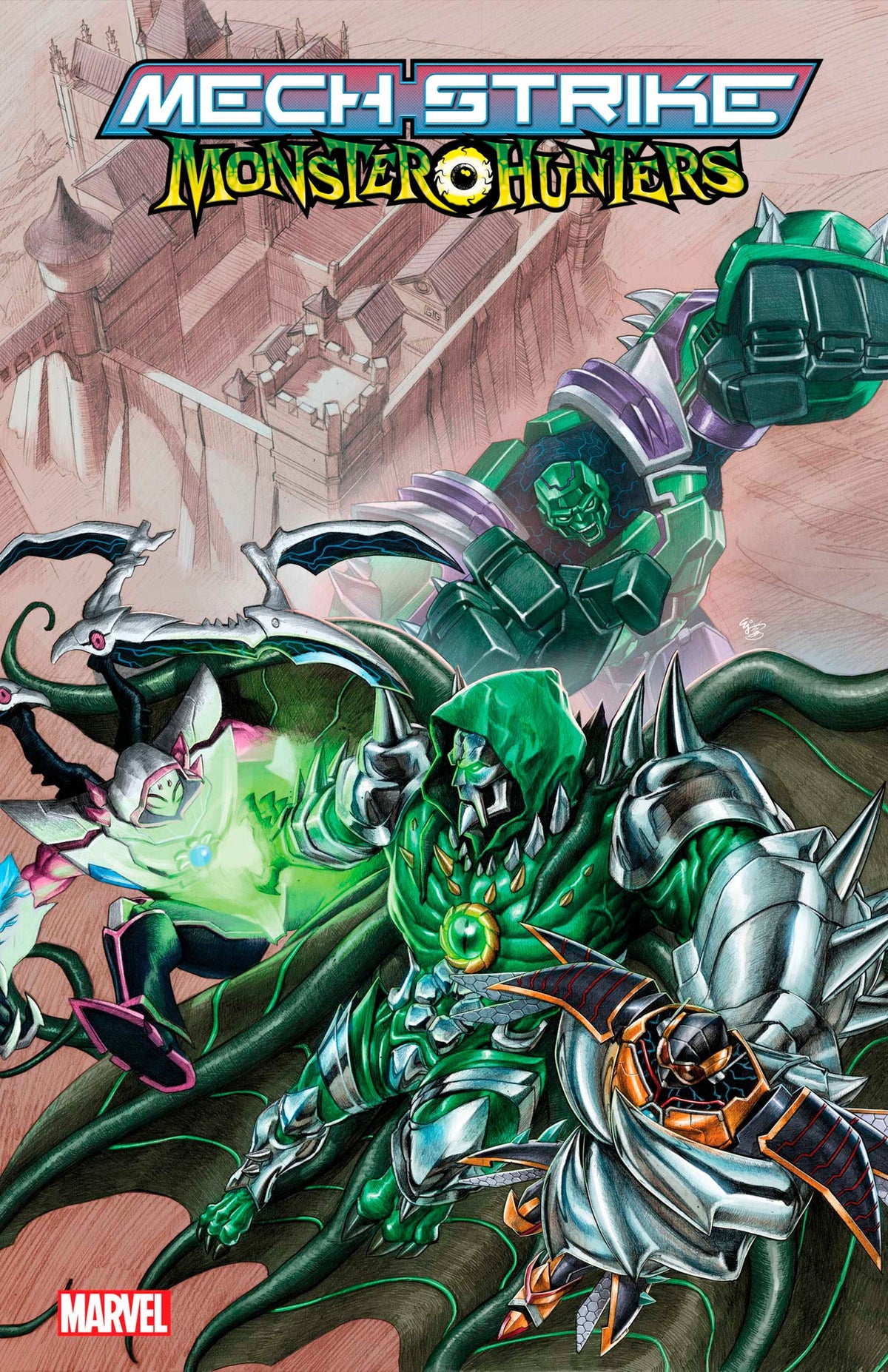 Mech Strike Monster Hunters #4 A EJ Su Christos Gage (09/21/2022) Marvel