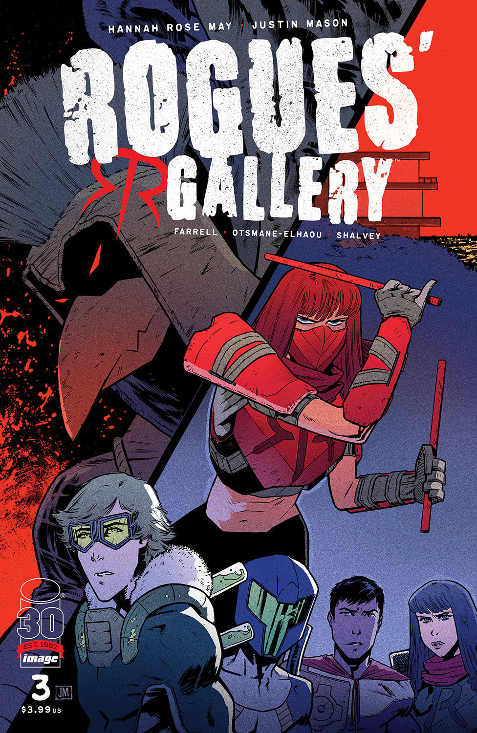 Rogues Gallery #3 B Justin Mason Variant (Mr) (09/21/2022) Image
