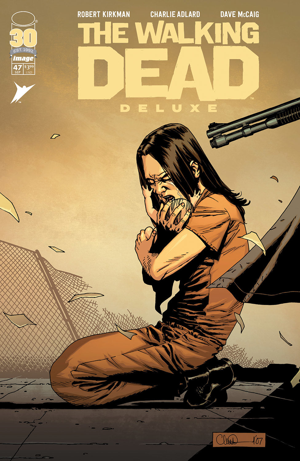Walking Dead Dlx #47 B Charlie Adlard Variant (Mr) (09/21/2022) Image