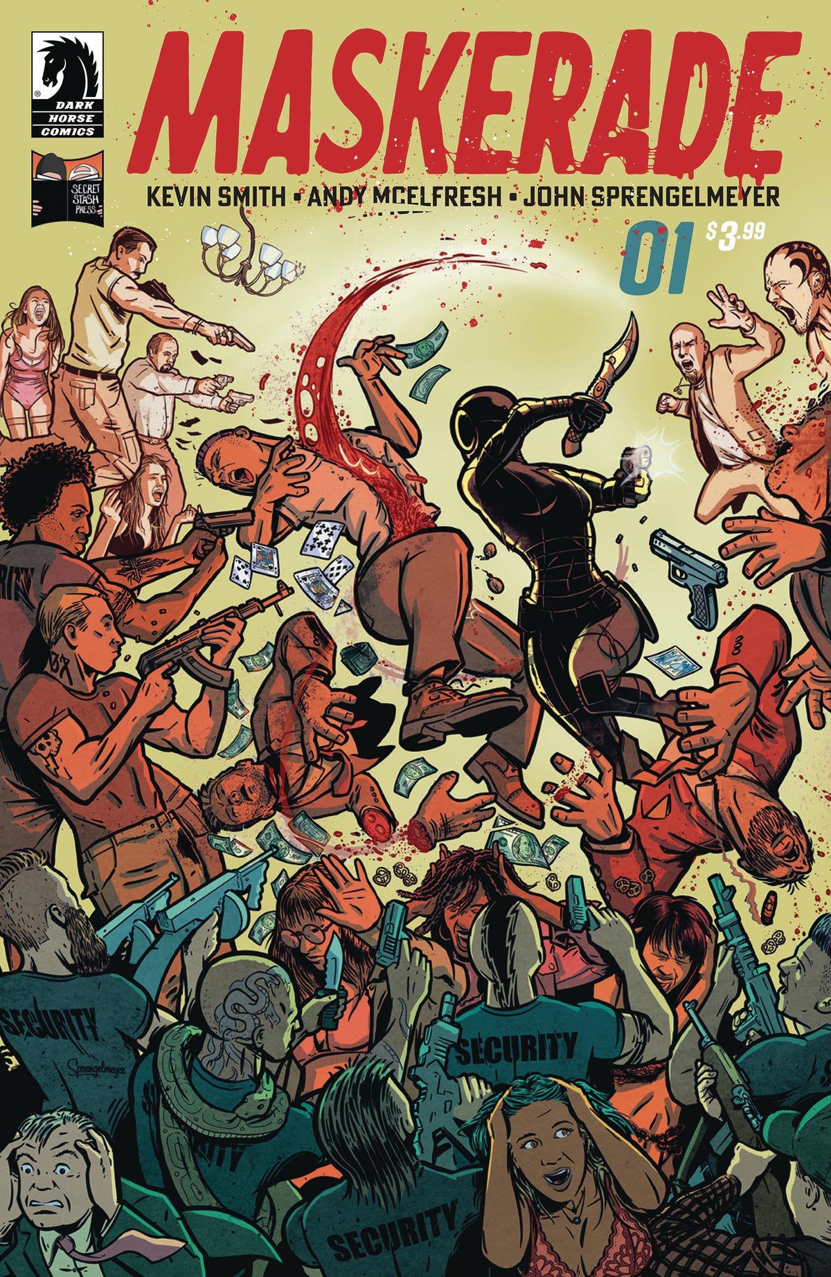 Maskerade #1 (Of 4) A John Sprengelmeyer Kevin Smith (09/14/2022) Dark Horse