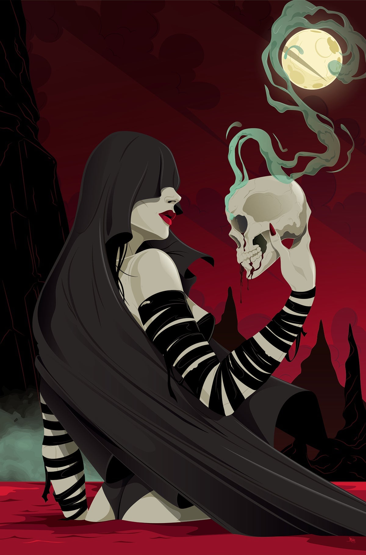 Lady Hel #2 J 1:30 Mike Mahle Virgin Variant (09/14/2022) Dynamite