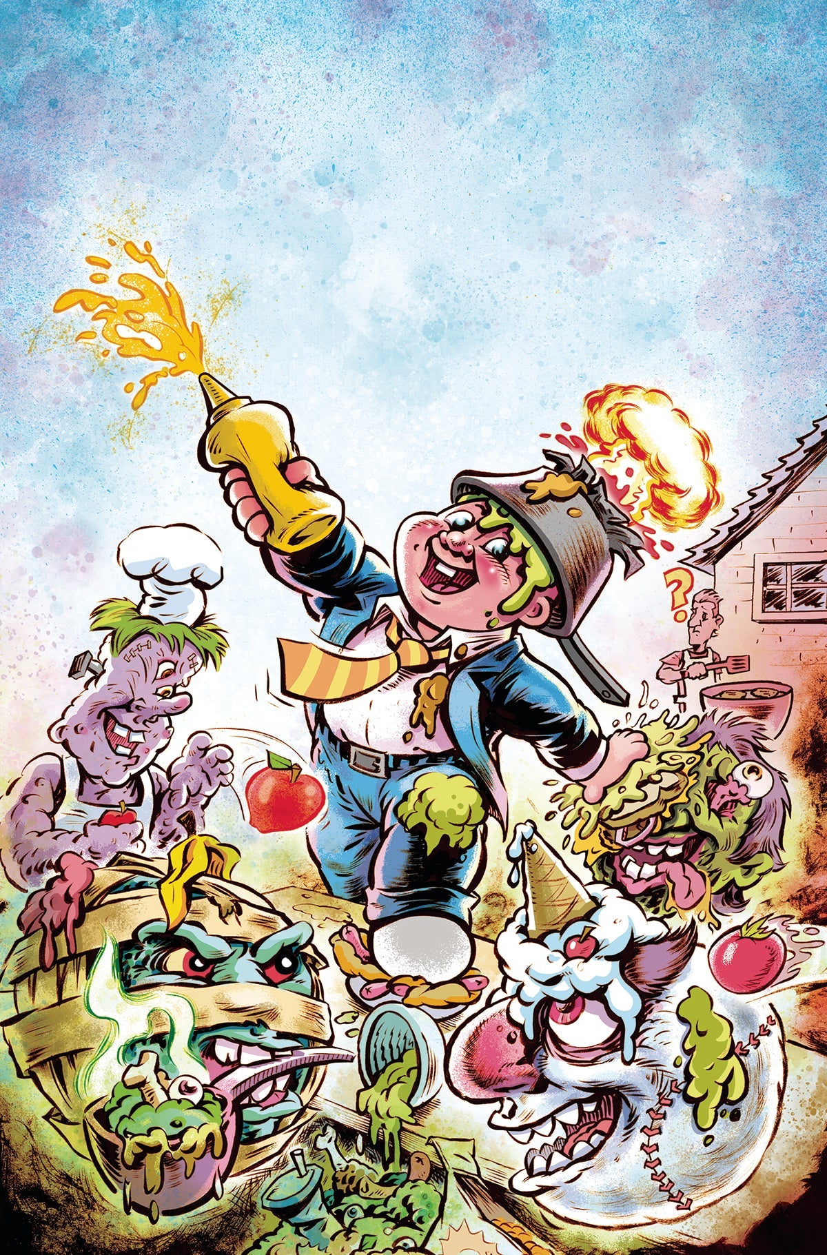 Madballs Vs Garbage Pail Kids #3 E 1:15 Crosby Virgin Variant (09/14/2022) Dynamite