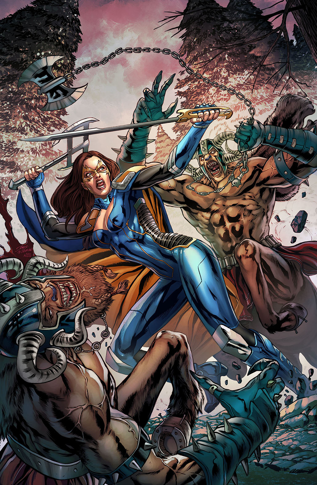 Belle Hunt Of Centaurs #1 B Igor Vitorino GGA (09/21/2022) Zenescope