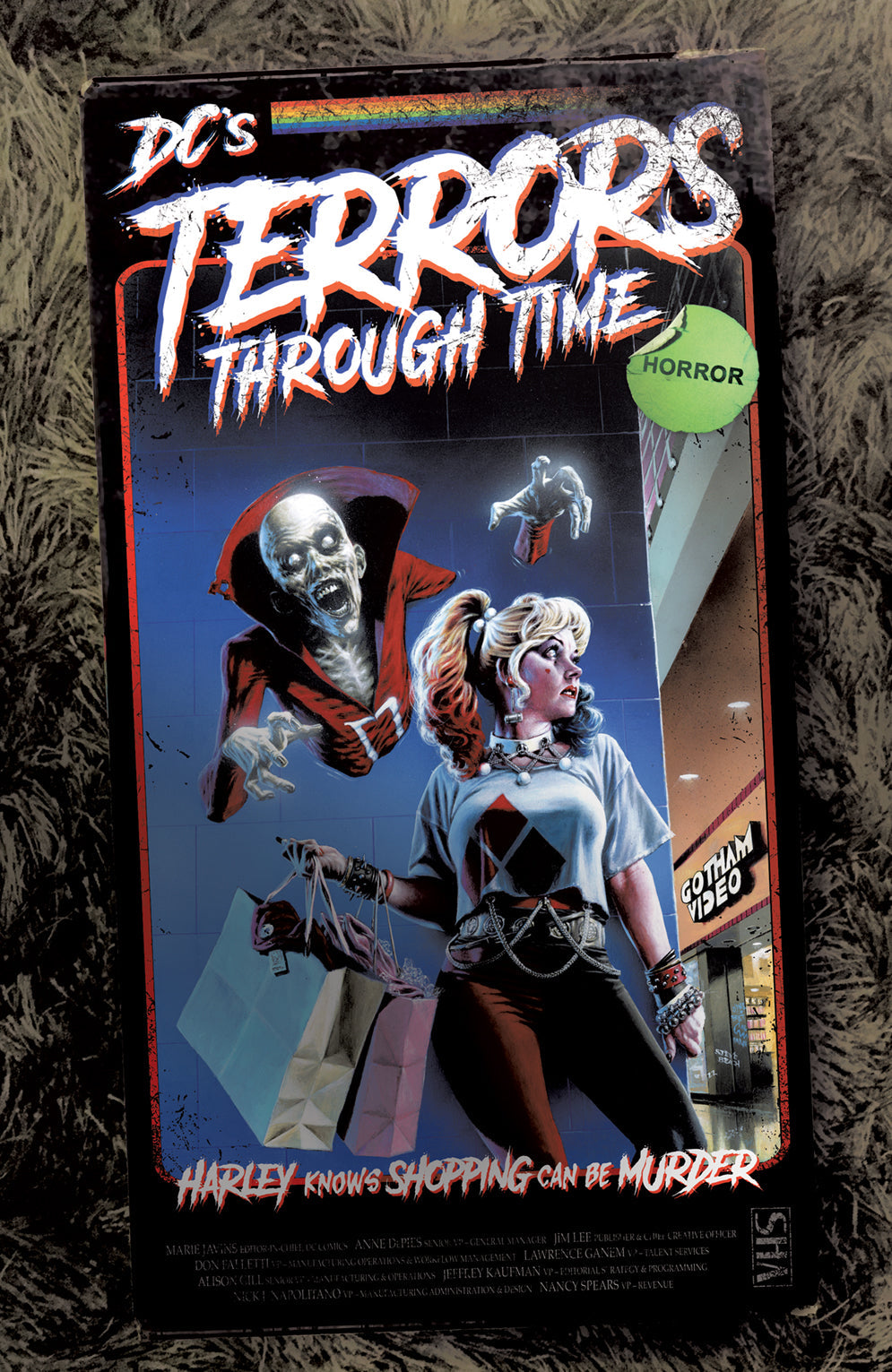 Dcs Terrors Through Time #1 (One Shot) B Steve Beach Vhs Variant (10/11/2022) Dc