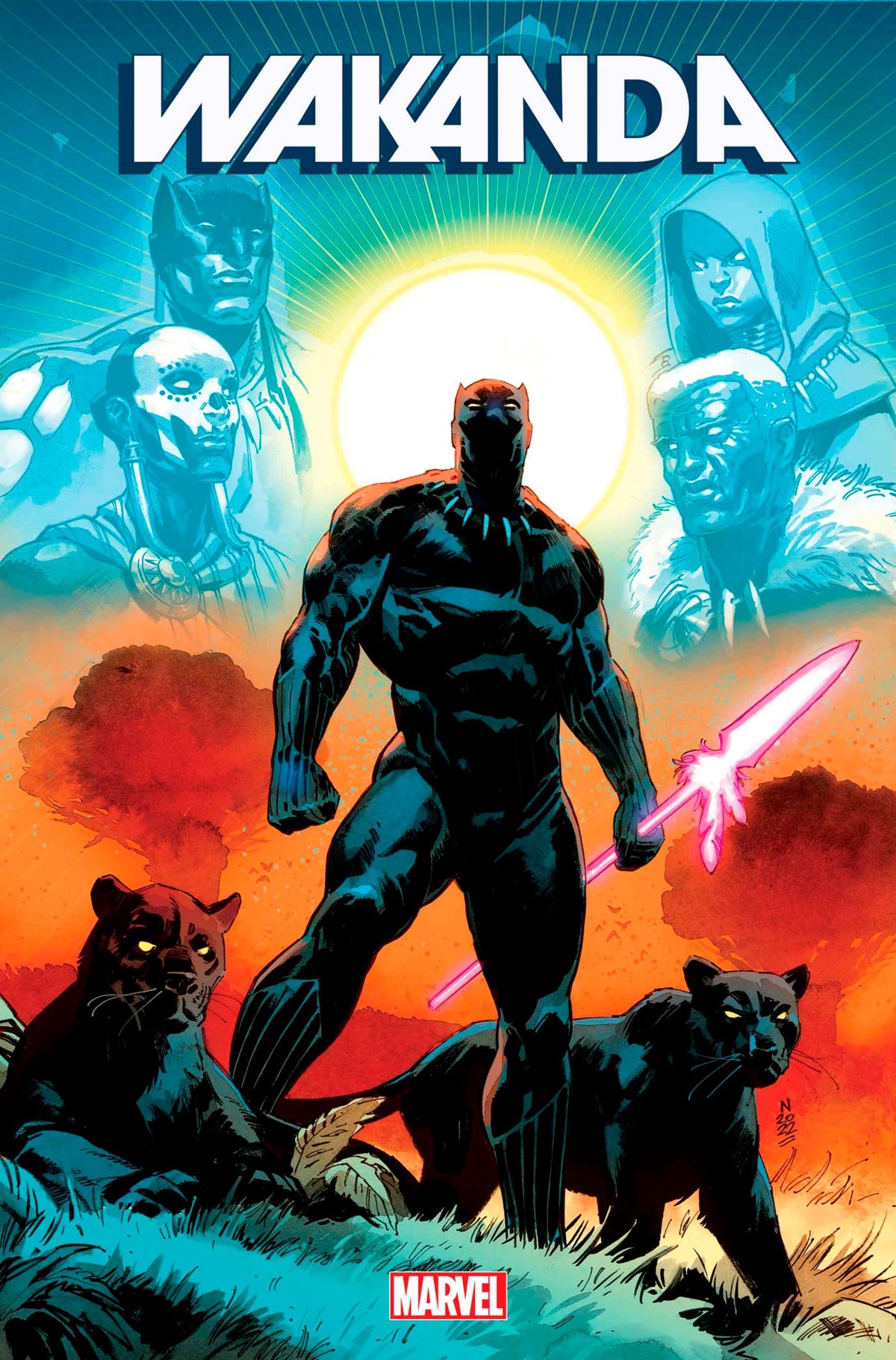 Wakanda #1 (Of 5) 1:25 Nic Klein Variant (10/12/2022) Marvel