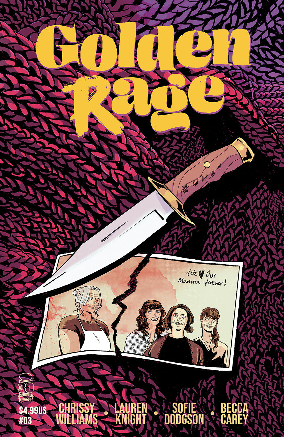 Golden Rage #3 (Of 5) A Lauren Knight Chrissy Williams (Mr) (10/05/2022) Image