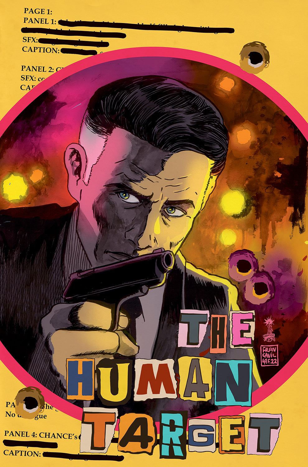 Human Target #9 (Of 12) C 1:25 Francesco Francavilla Variant (Mr) (11/22/2022) Dc