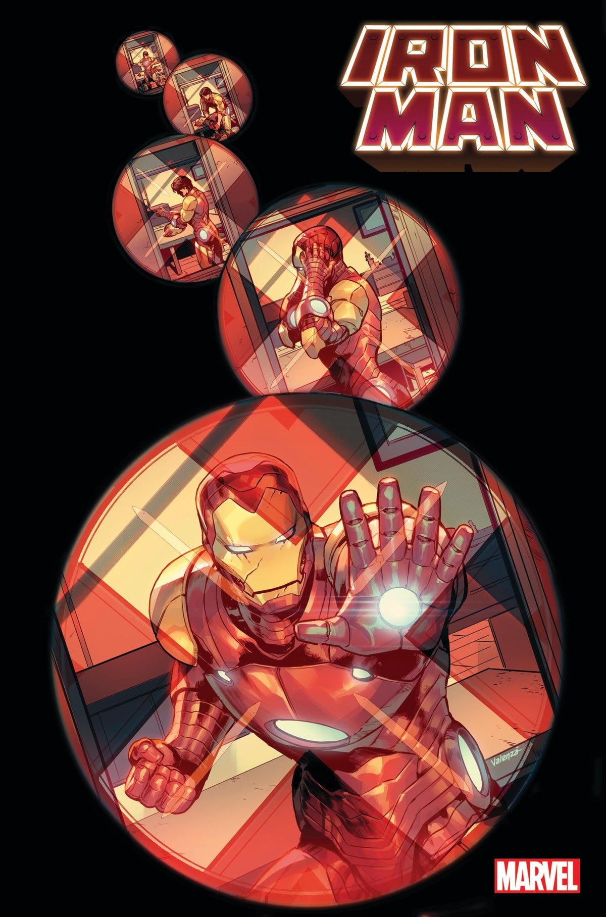 Iron Man #25 B Juan Frigeri Foreshadow Variant (11/16/2022) Marvel