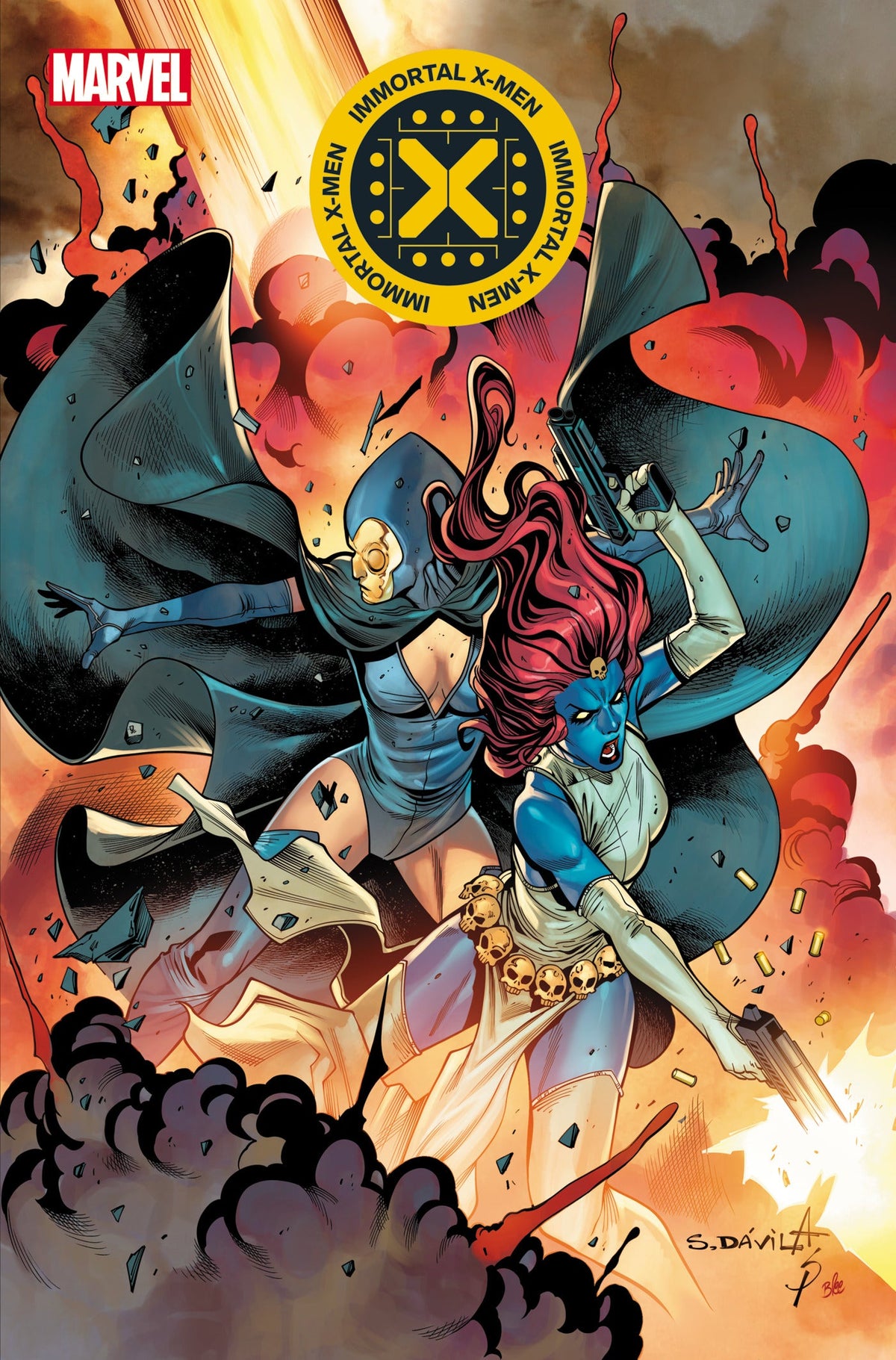 Immortal X-Men #8 C 1:25 Sergio Davila Variant (11/16/2022) Marvel