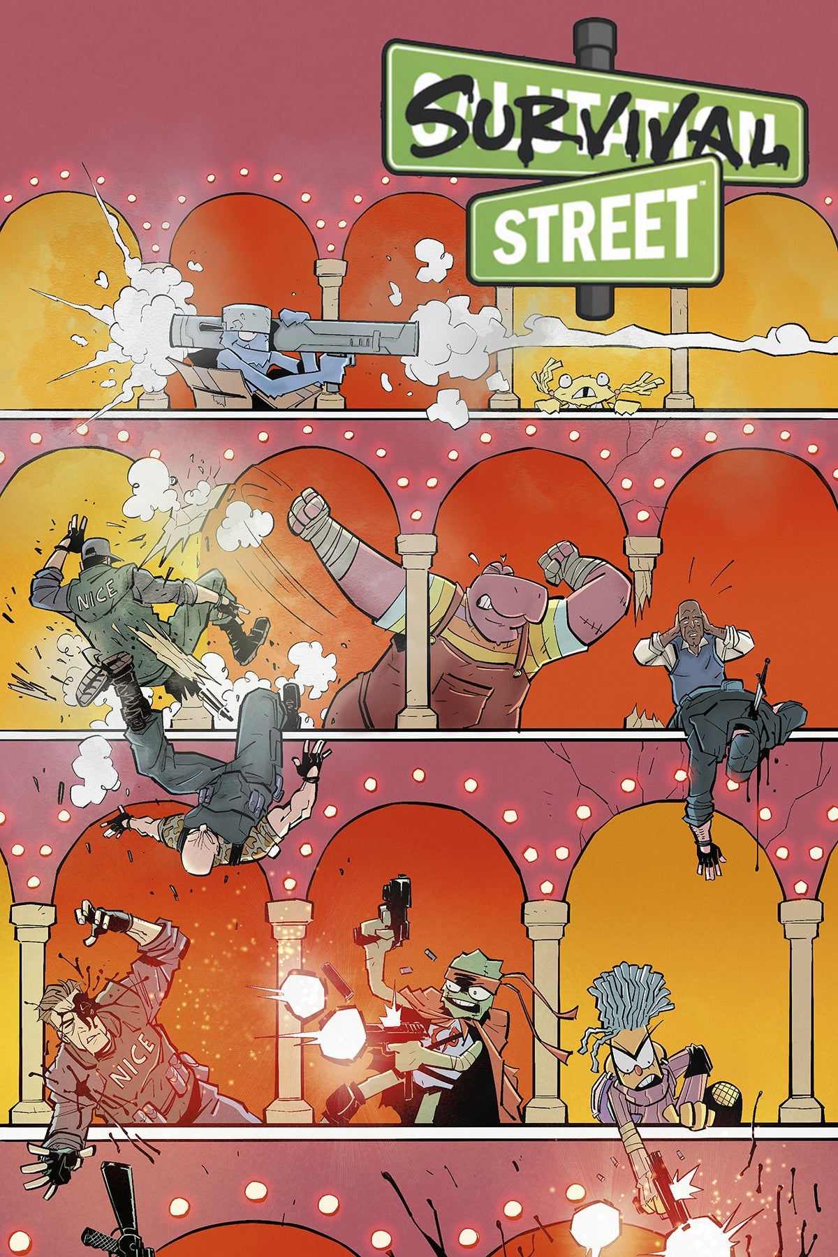 Survival Street #4 (Of 4) A Abylay Kussainov James Asmus (11/02/2022) Dark Horse