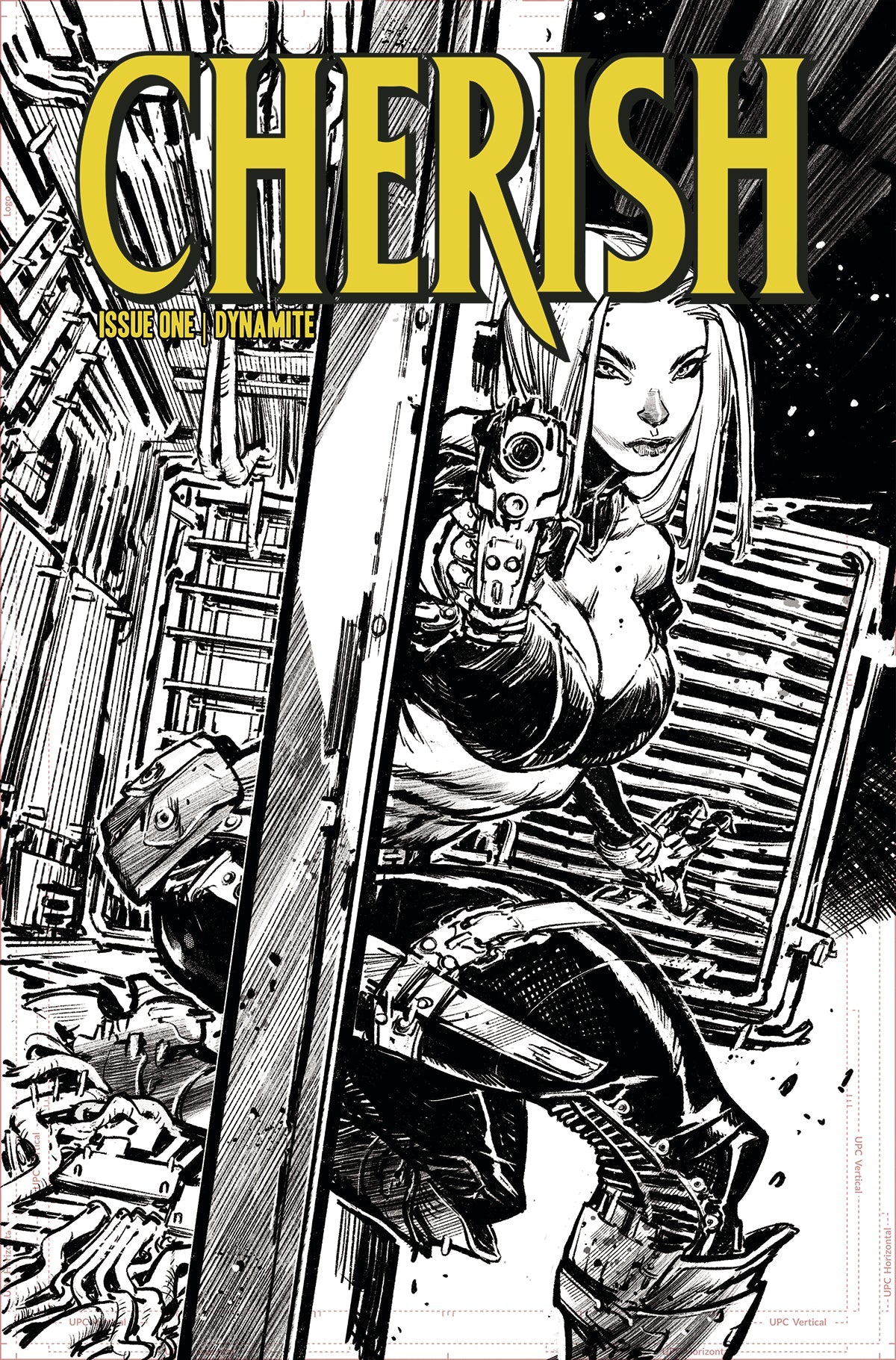 Cherish #1 F 1:15 Brett Booth B&W Variant (11/02/2022) Dynamite