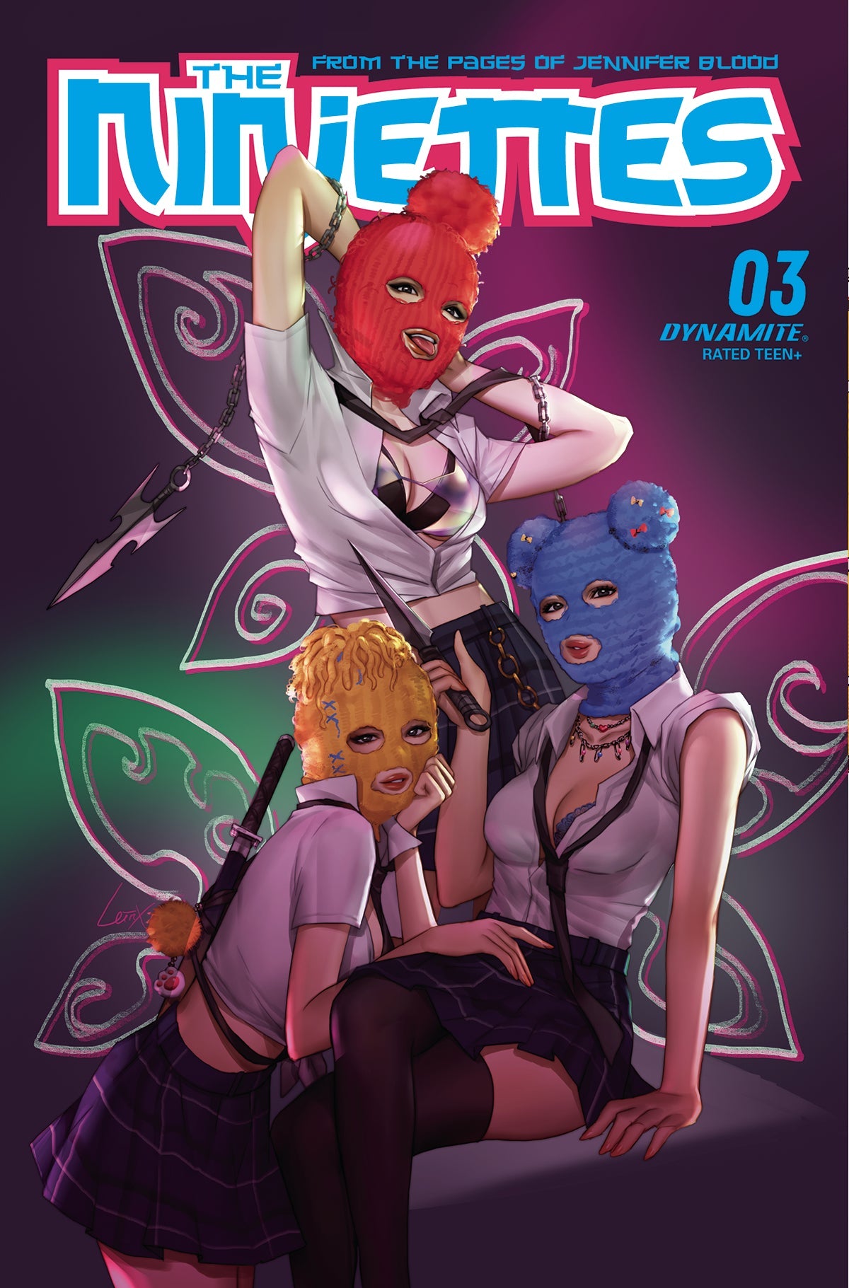 Ninjettes #3 A Leirix Li (11/16/2022) Dynamite