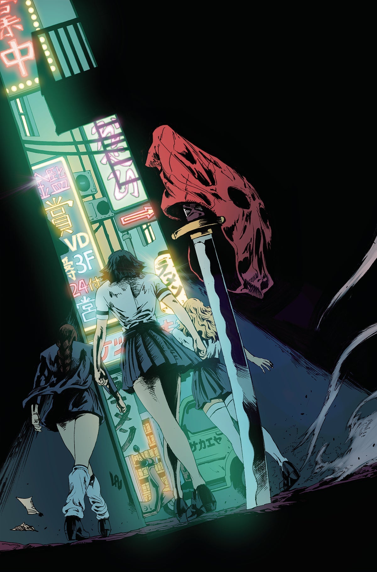 Ninjettes #3 G 1:20 Jonathan Lau Virgin Variant (11/16/2022) Dynamite