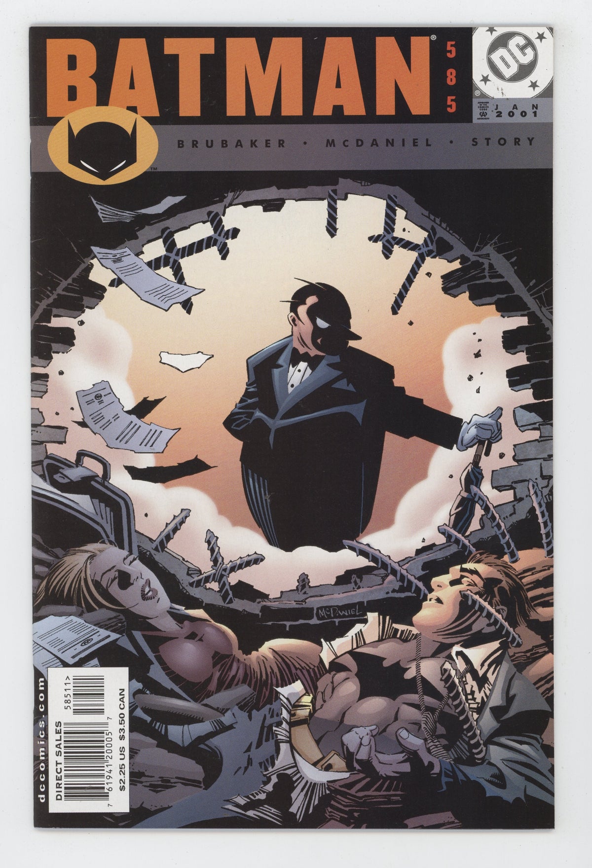 Batman 585 DC 2001 Scott McDaniel Ed Brubaker Penguin