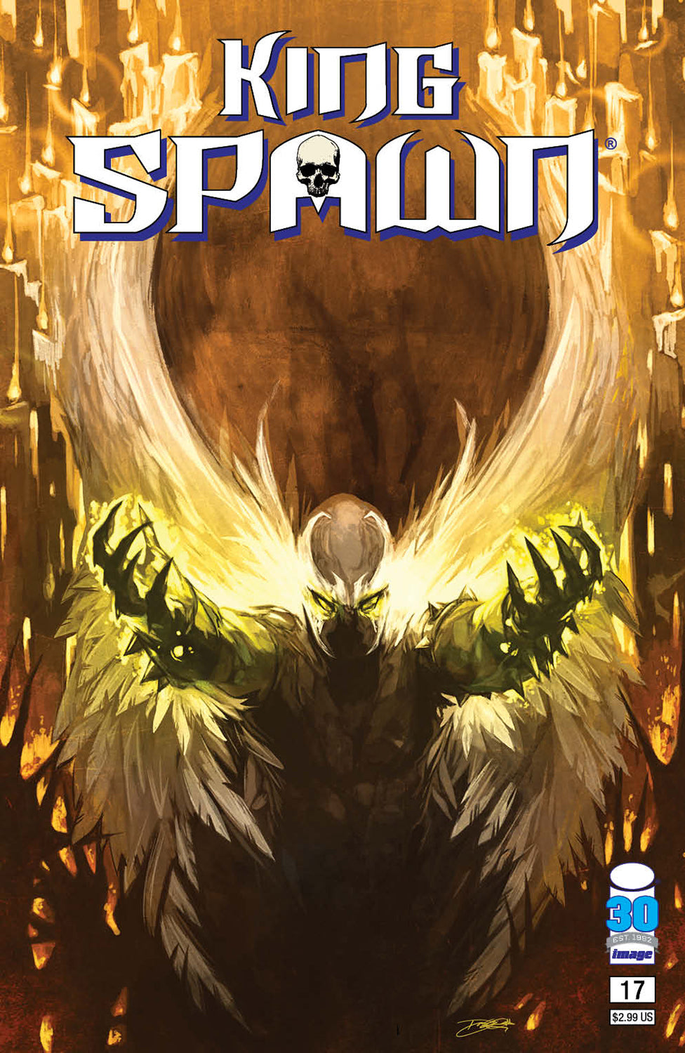 King Spawn #17 B Don Aguillo Variant (11/30/2022) Image