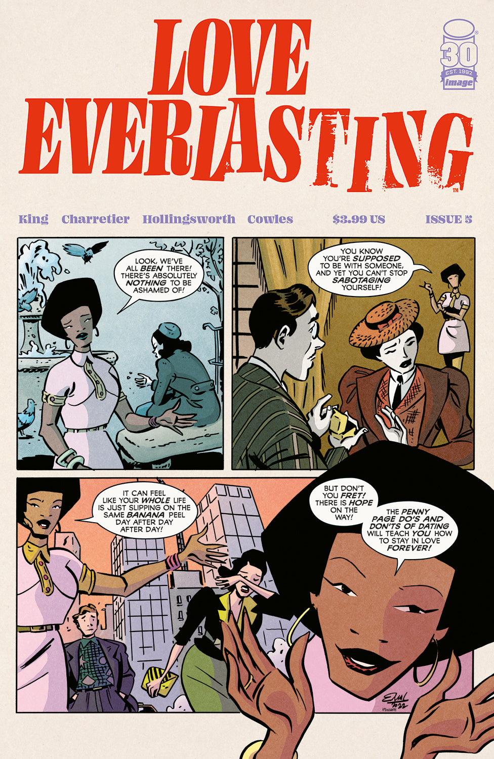 Love Everlasting #5 A Elsa Charretier Tom King (12/14/2022) Image
