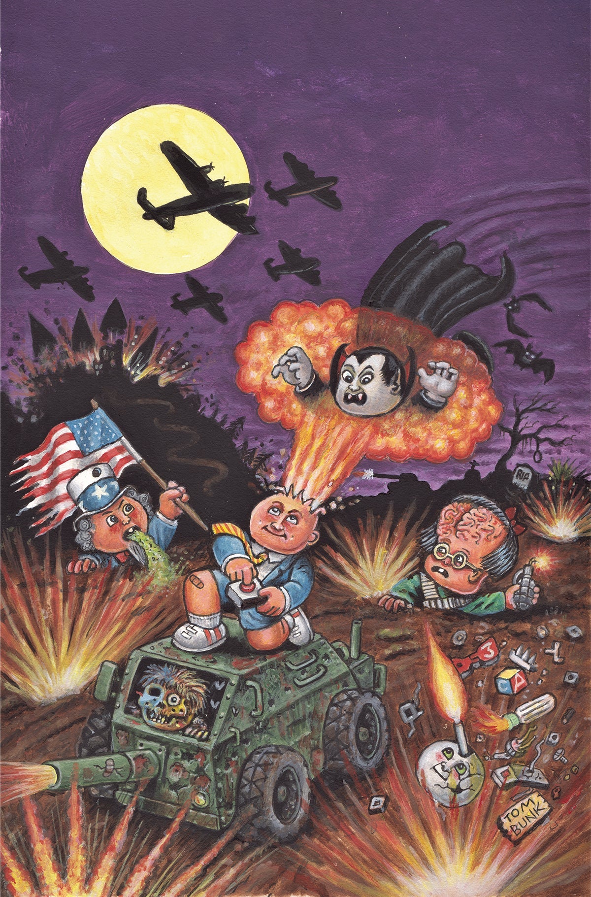 Garbage Pail Kids Origins #3 I Tom Bunk Ltd Virgin (C: 0-1-2 (12/21/2022) Dynamite