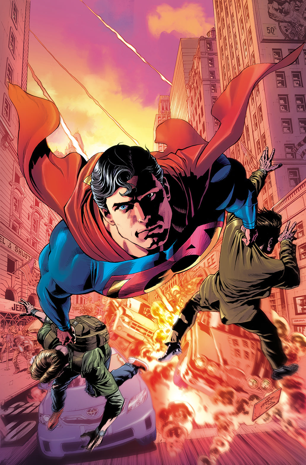 Superman Action Comics #1051 I 1:25 Jack Herbert Card Stock Variant (01/24/2023) Dc