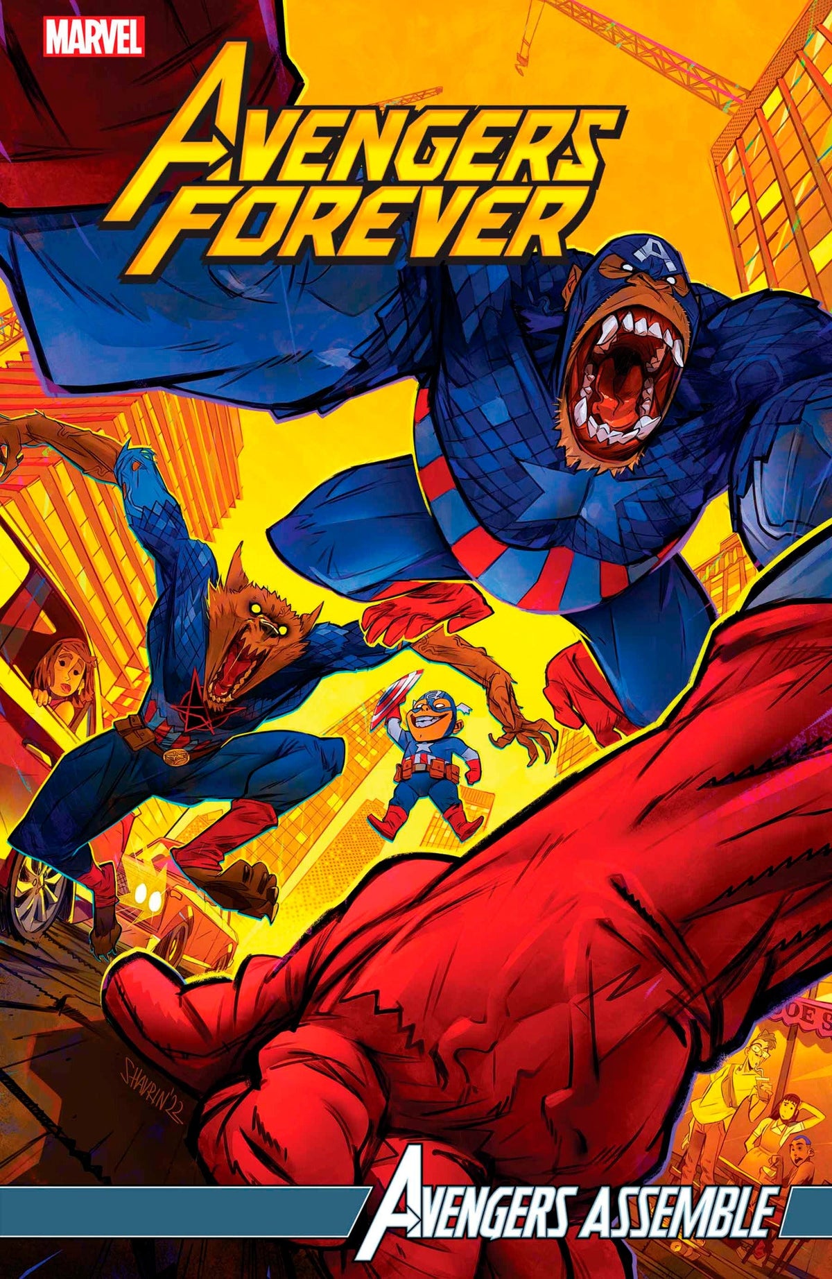 Avengers Forever #13 E 1:25 Ivan Shavrin Variant (01/18/2023) Marvel