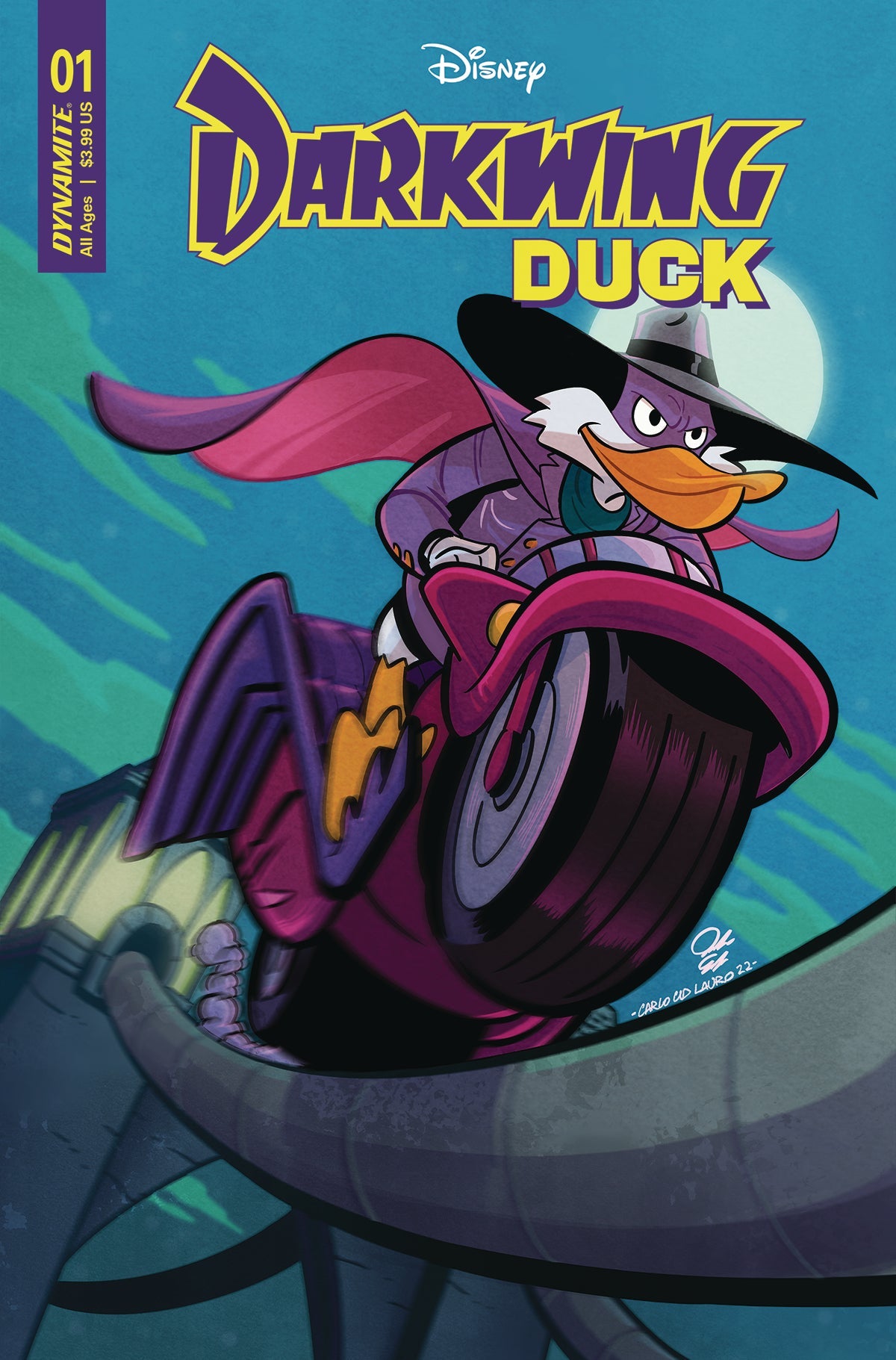 Darkwing Duck #1 E Jacob Edgar Variant (01/25/2023) Dynamite