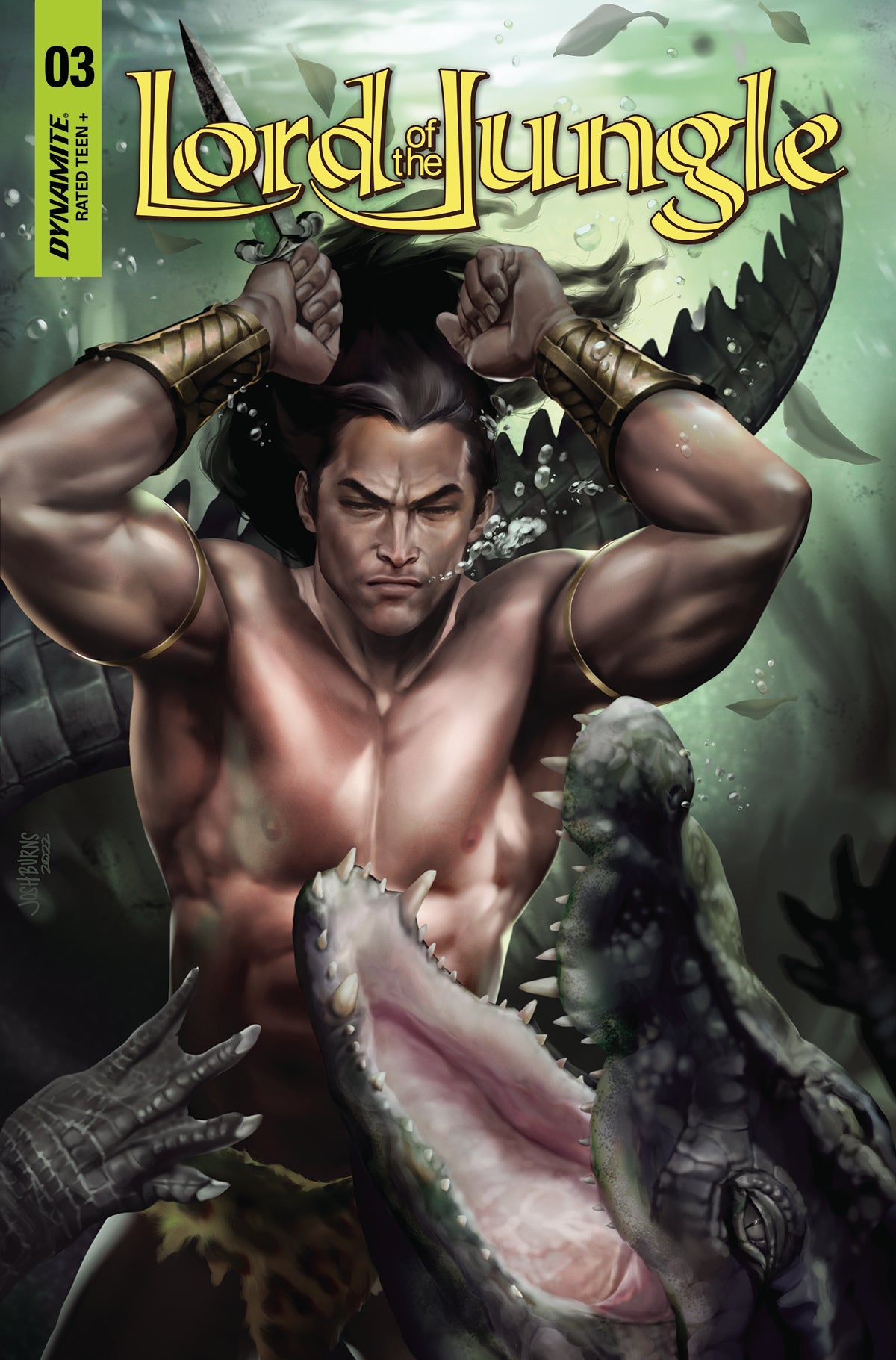 Lord Of The Jungle #3 C Josh Burns Variant (01/25/2023) Dynamite