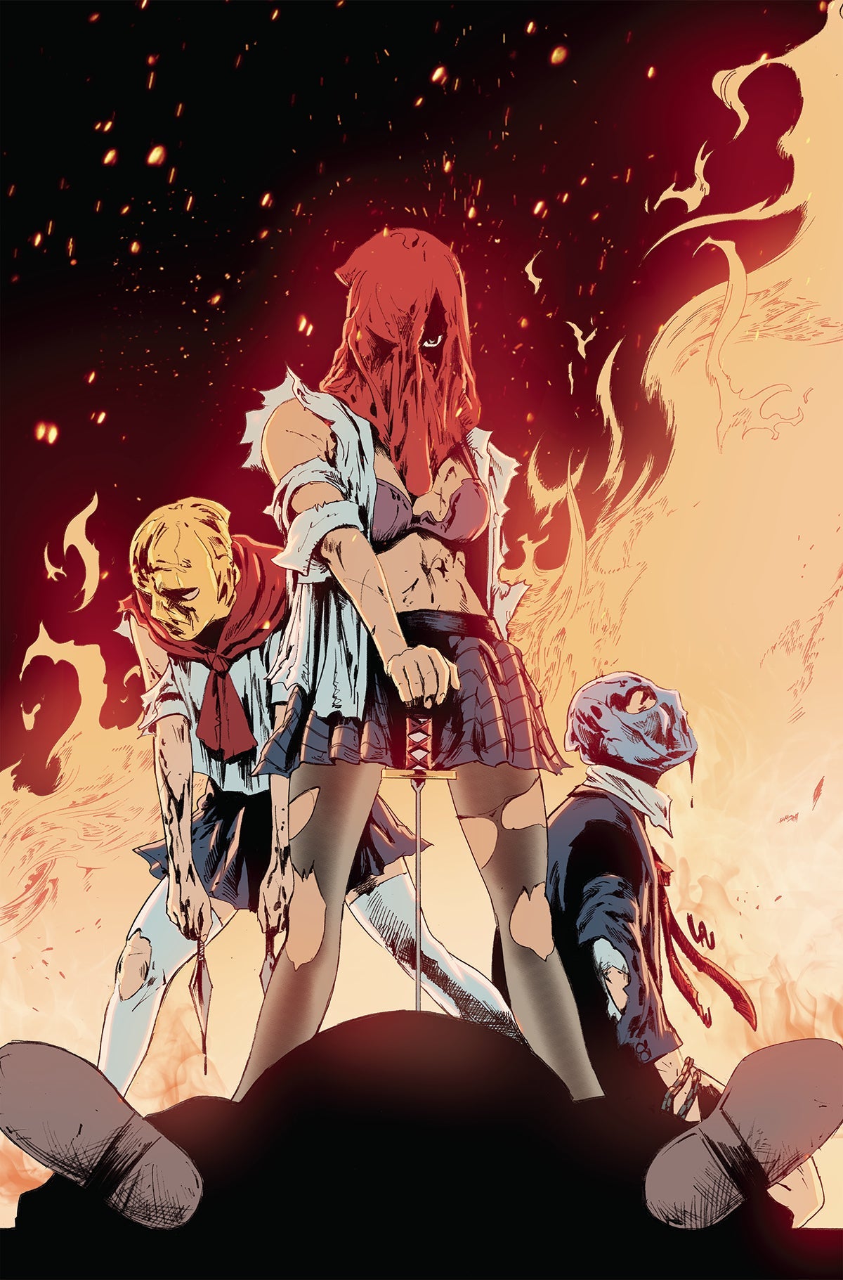 Ninjettes #5 G 1:20 Jonathan Lau Virgin Variant (01/25/2023) Dynamite