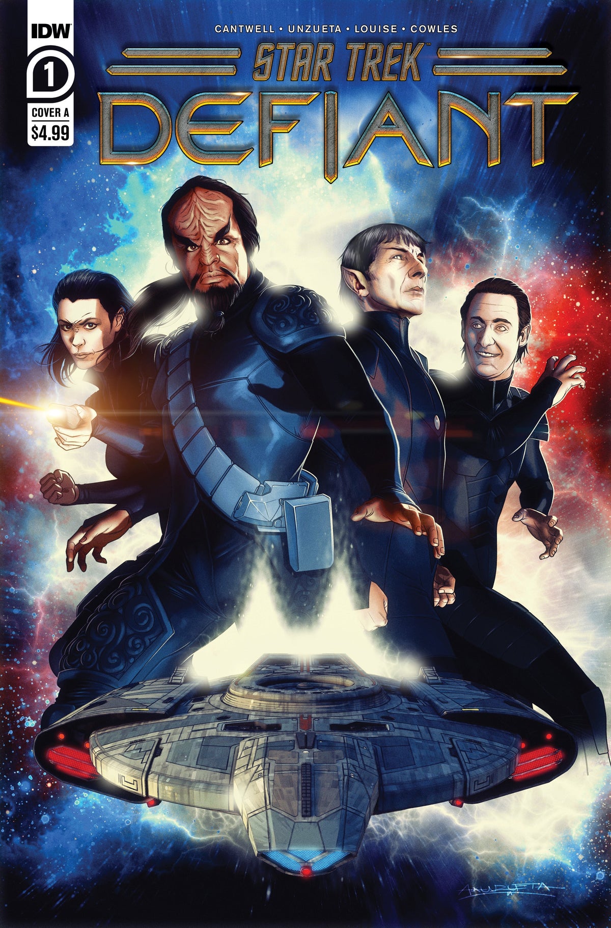 Star Trek Defiant #1 A Unzueta (03/15/2023) Idw