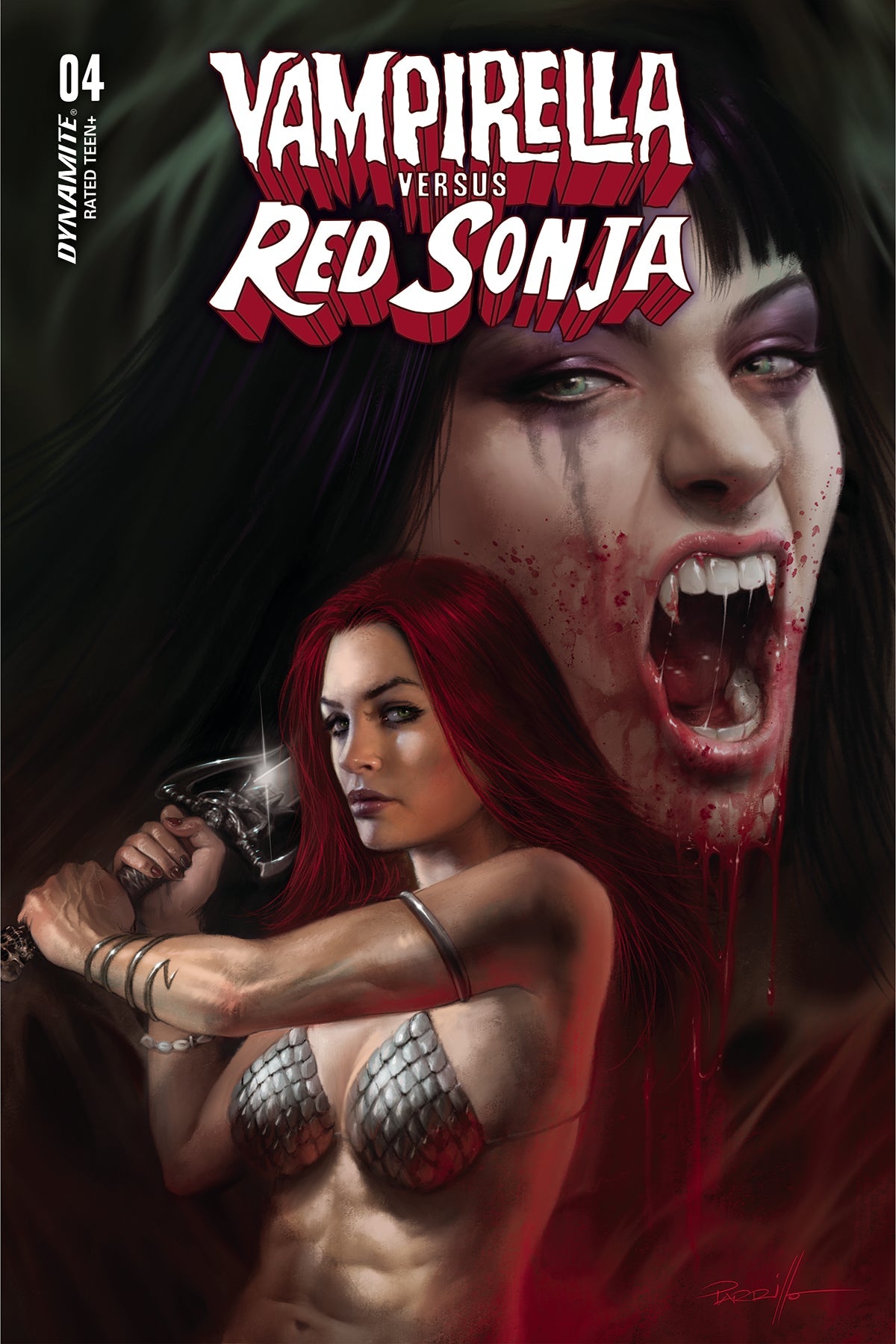 Vampirella Vs Red Sonja #4 A Parrillo (02/08/2023) Dynamite