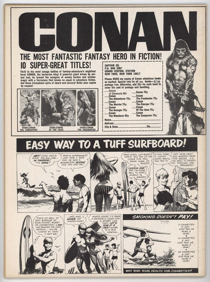 Creepy Magazine 34 Warren 1970 VF Ken Barr