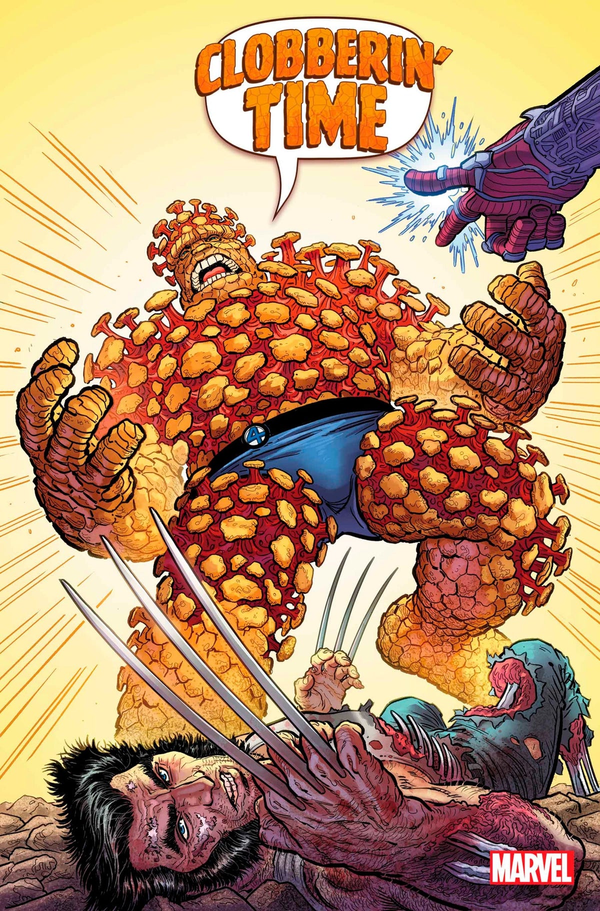 Clobberin Time #2 A Steve Skroce Thing Fantastic Four (04/26/2023) Marvel