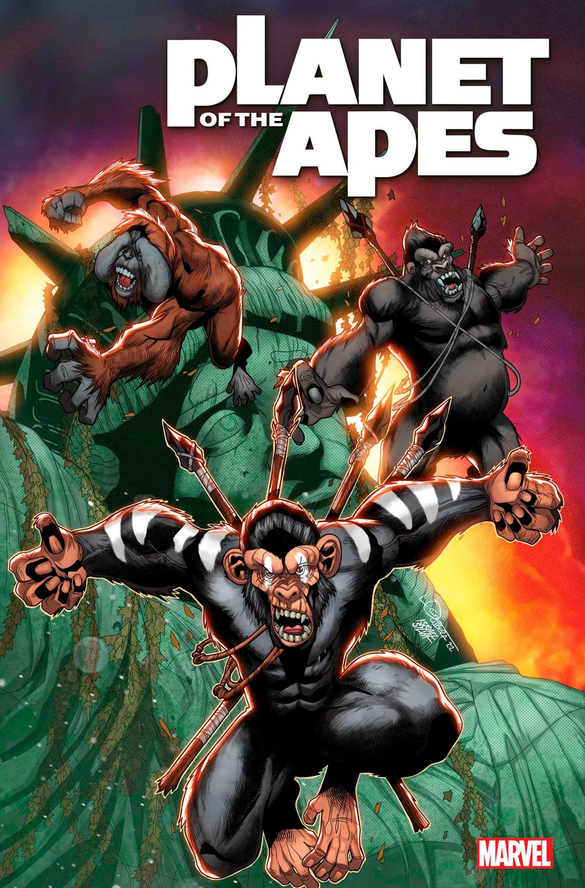 Planet Of The Apes #1 E Logan Lubera Variant (04/05/2023) Marvel
