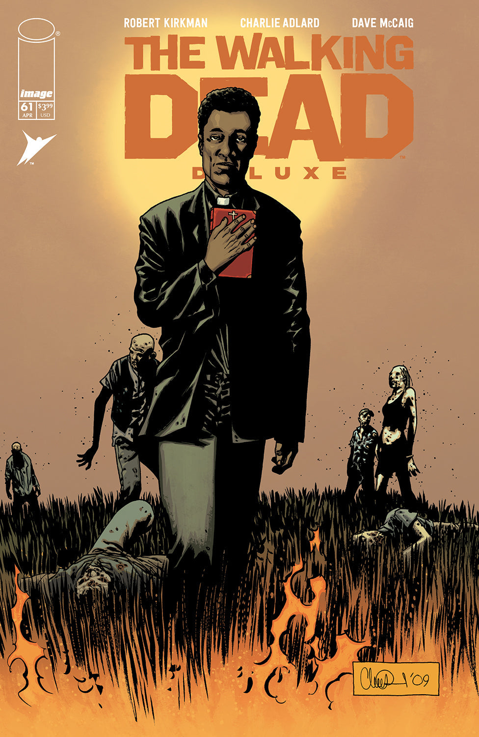 Walking Dead Dlx #61 B Charlie Adlard Variant (04/19/2023) Image