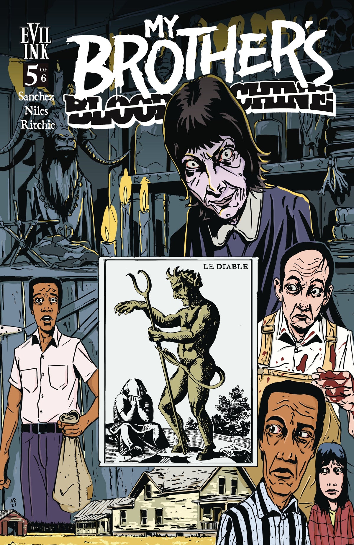 My Brothers Blood Machine #5 (Of 6) (04/12/2023) Evil Ink