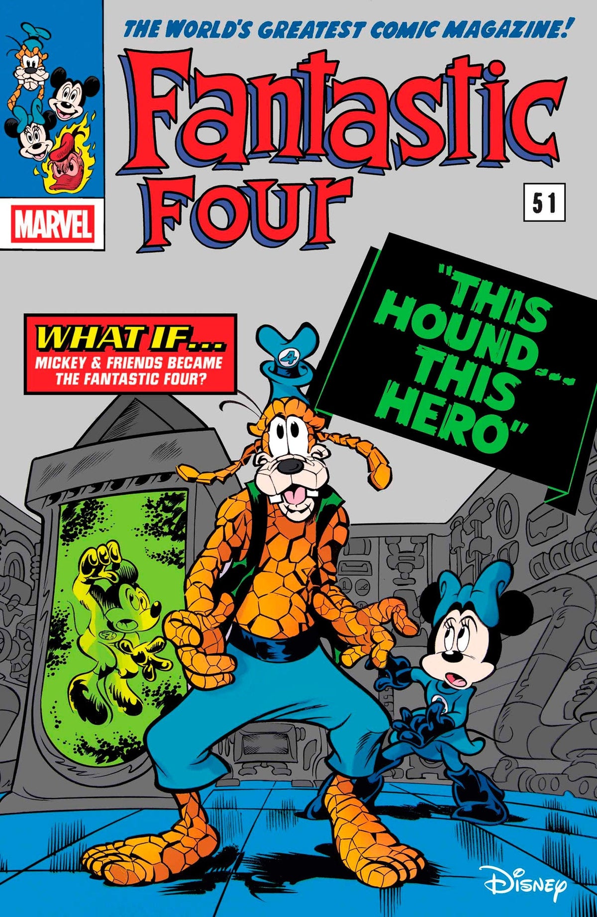 Fantastic Four #29 C Paolo Mottura Disney What If? Homage Variant (02/26/2025) Marvel