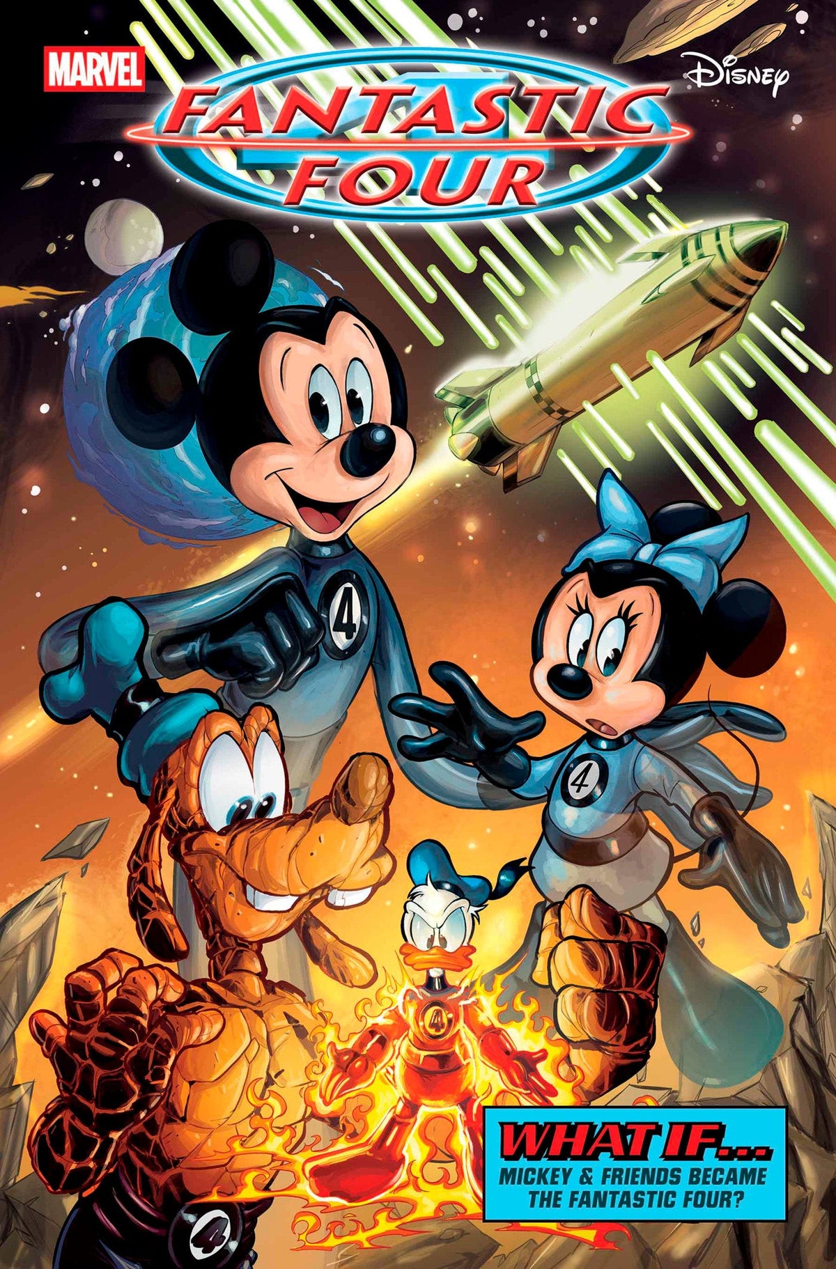 Fantastic Four #30 B Ciro Cangialosi Disney What If? Fantastic Four Homage Variant  [Doom] (03/26/2025) Marvel