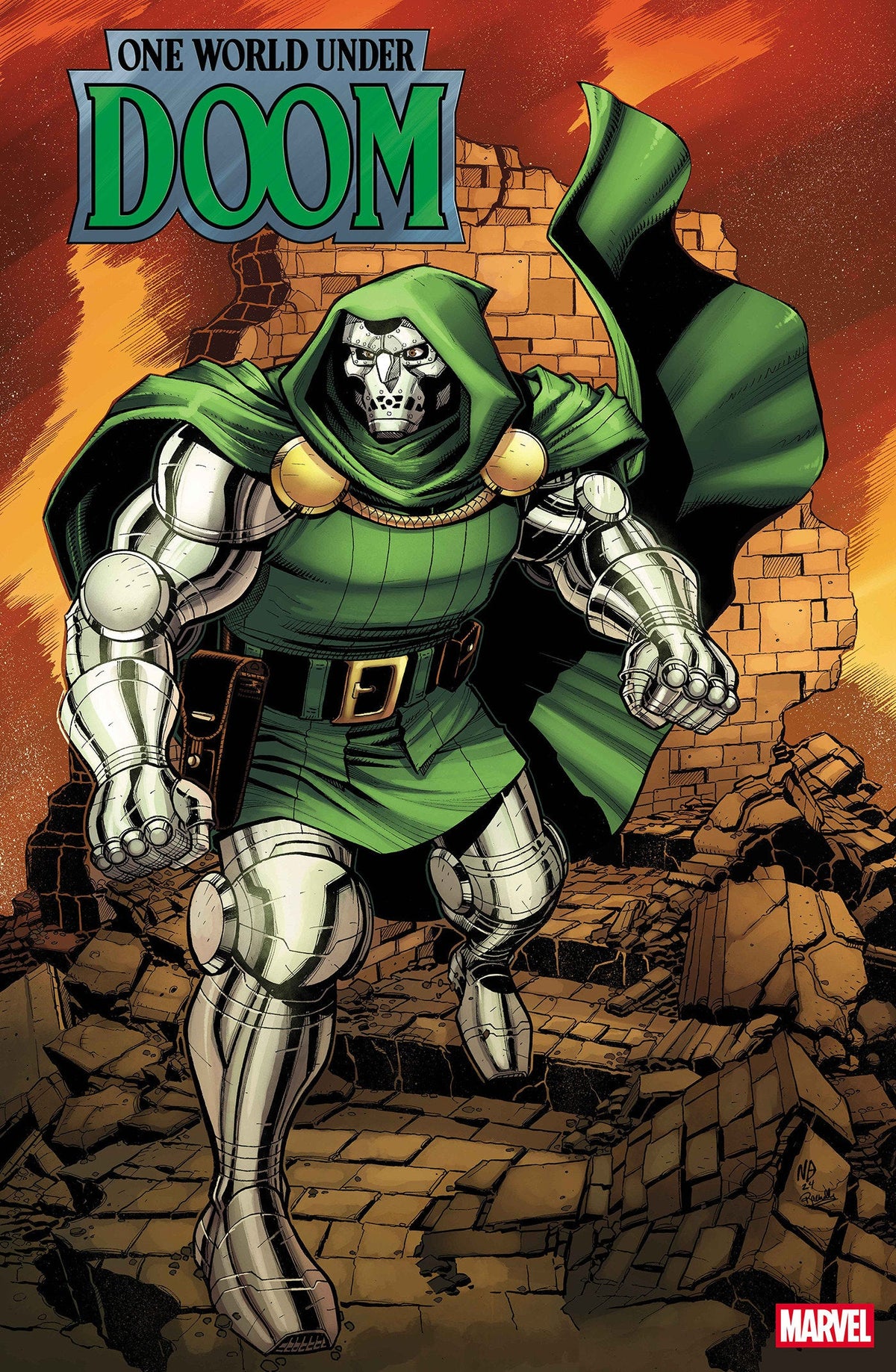 One World Under Doom #1 H 1:25 Nick Bradshaw Variant (02/12/2025) Marvel