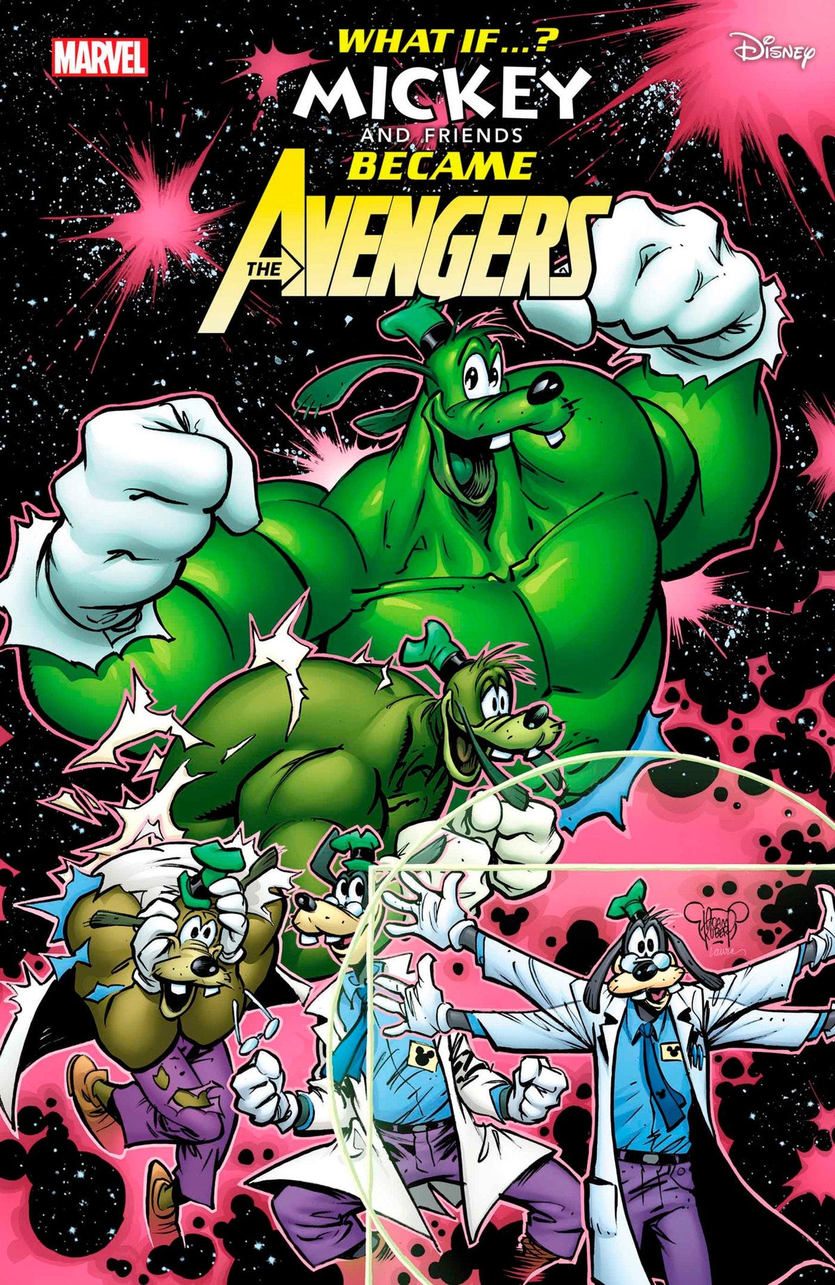 Marvel & Disney What If...? Mickey & Friends Became The Avengers #1 B Adam Kubert  Variant (03/05/2025) Marvel